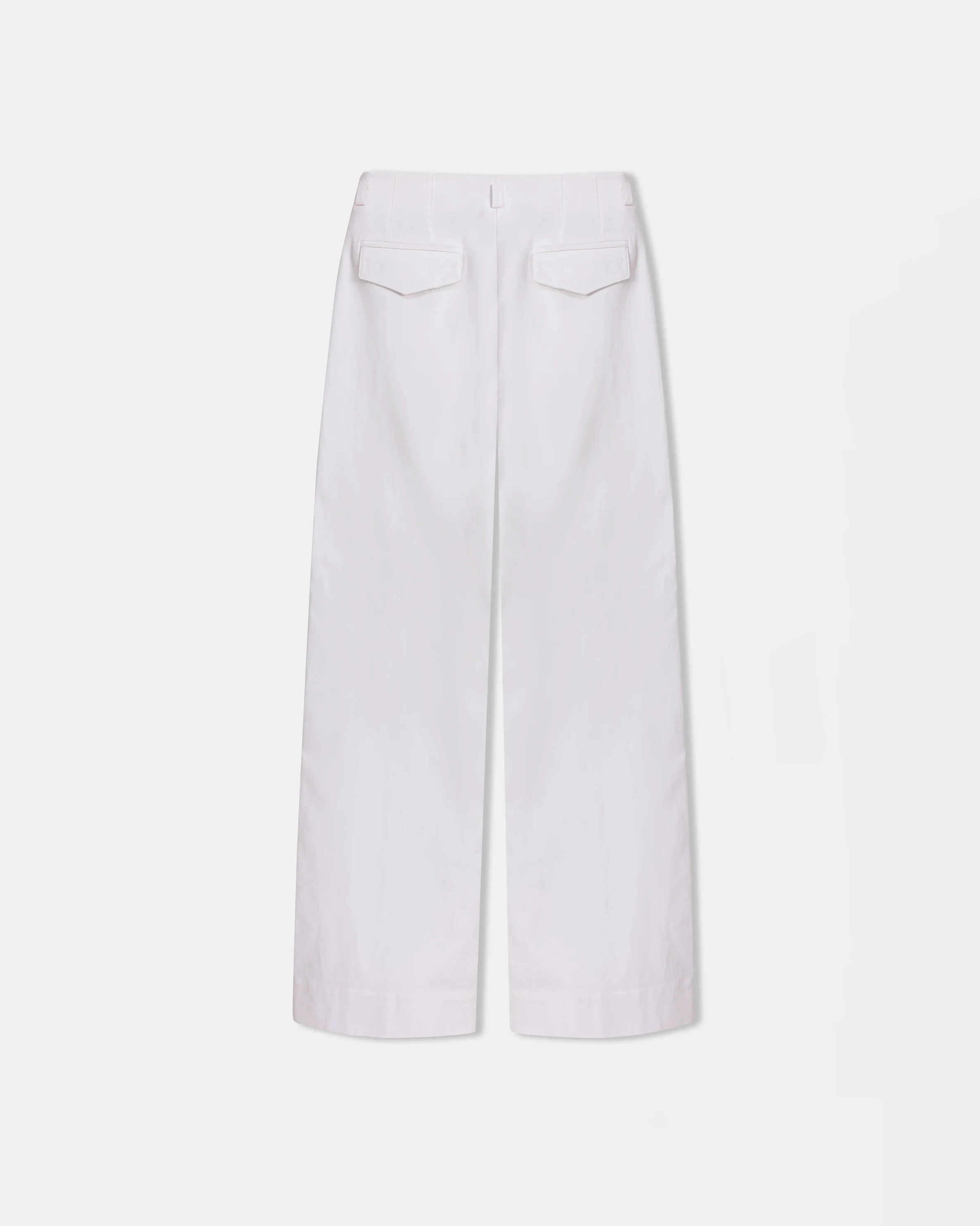 Toba Trousers in Coral White