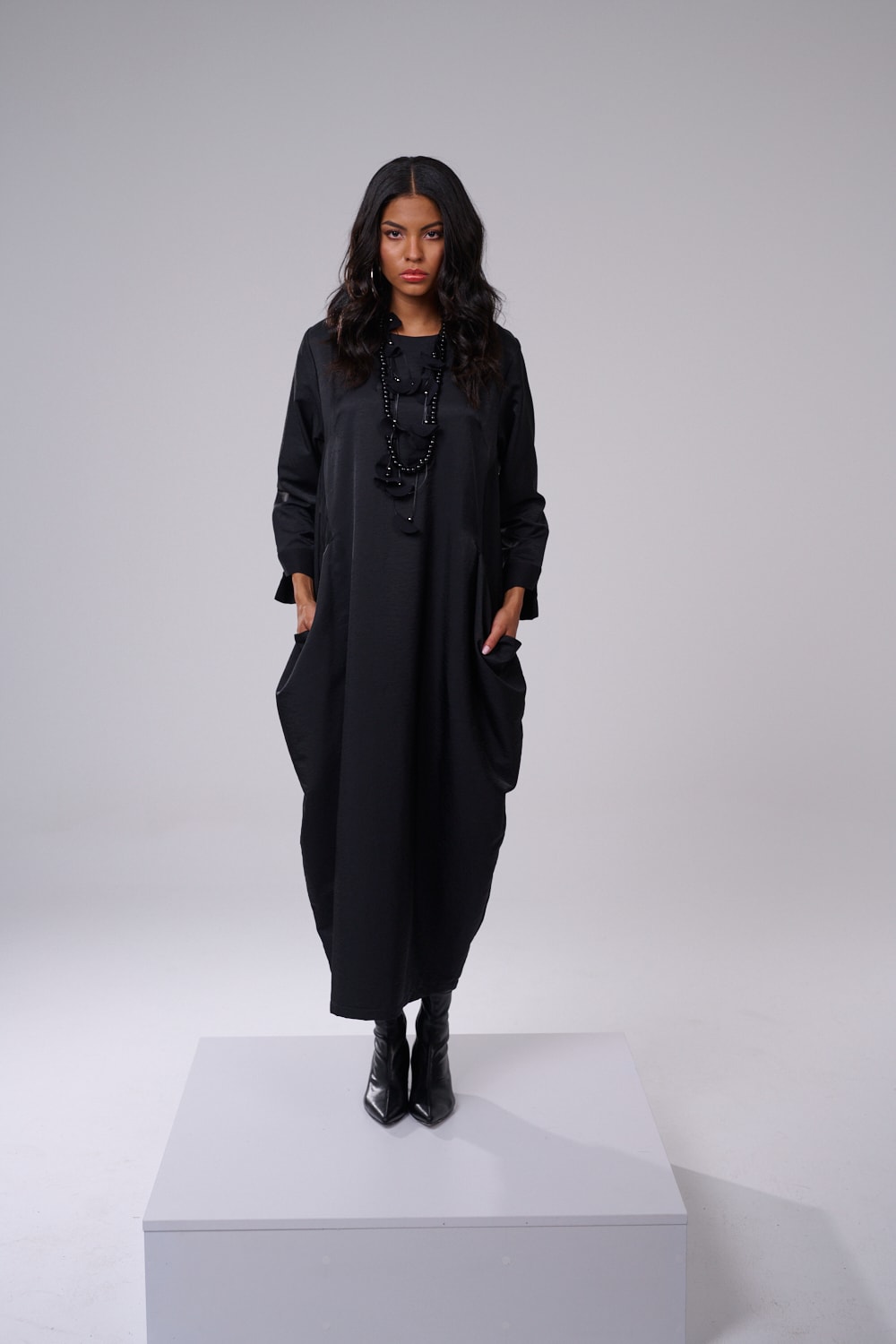 Black Knit Dress