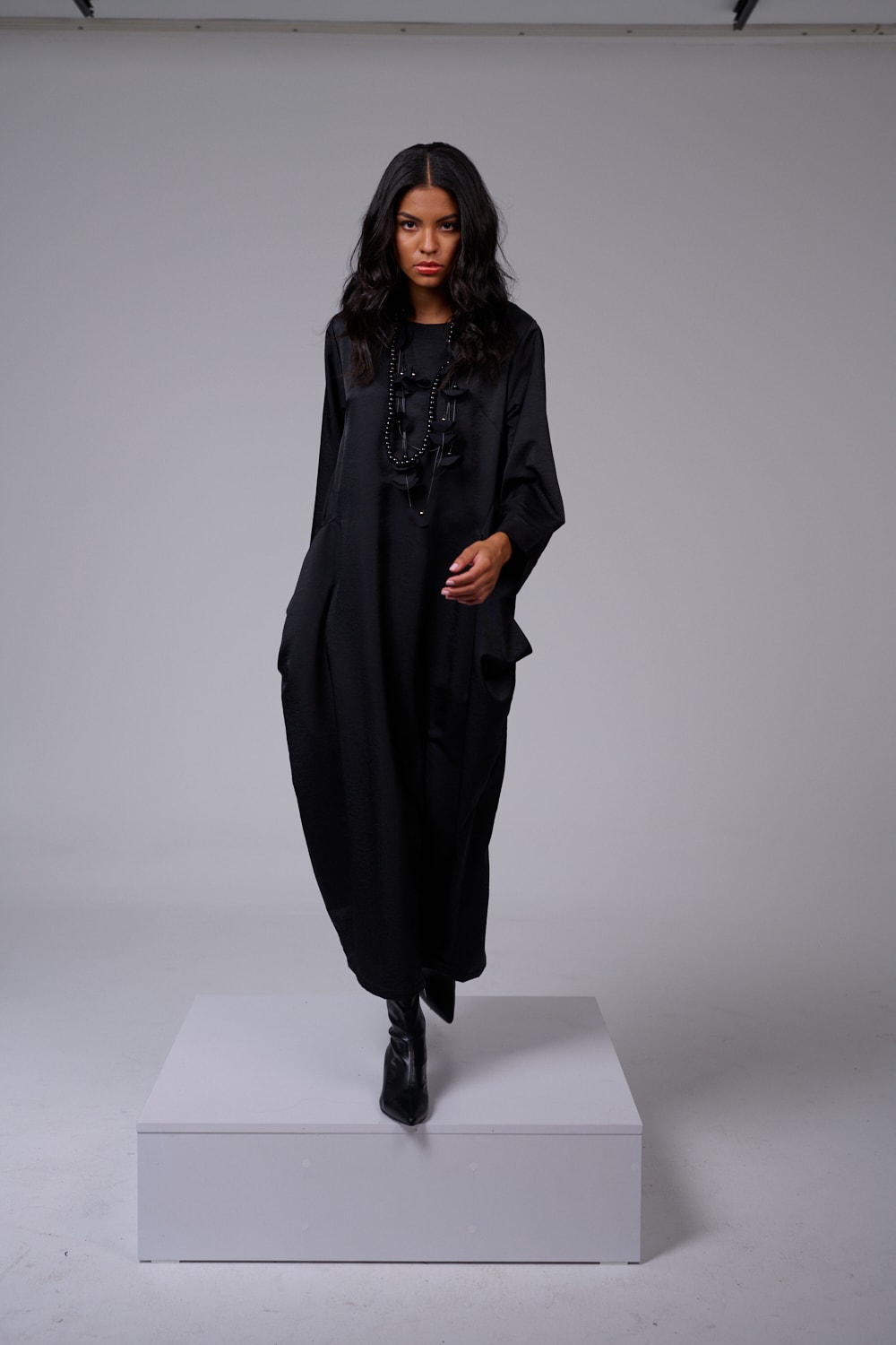Black Knit Dress