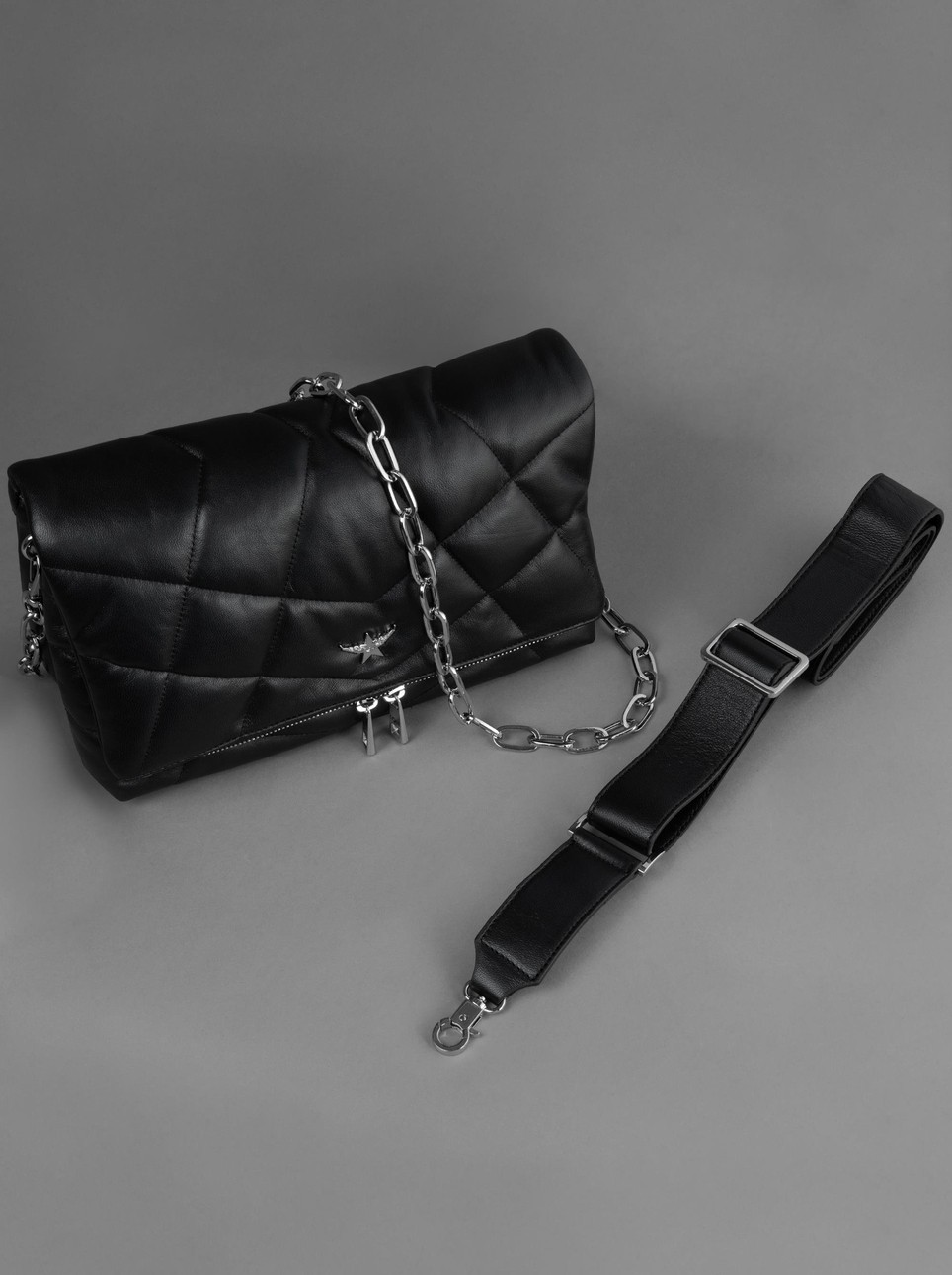 Rykerbag Siyah Deri Çanta