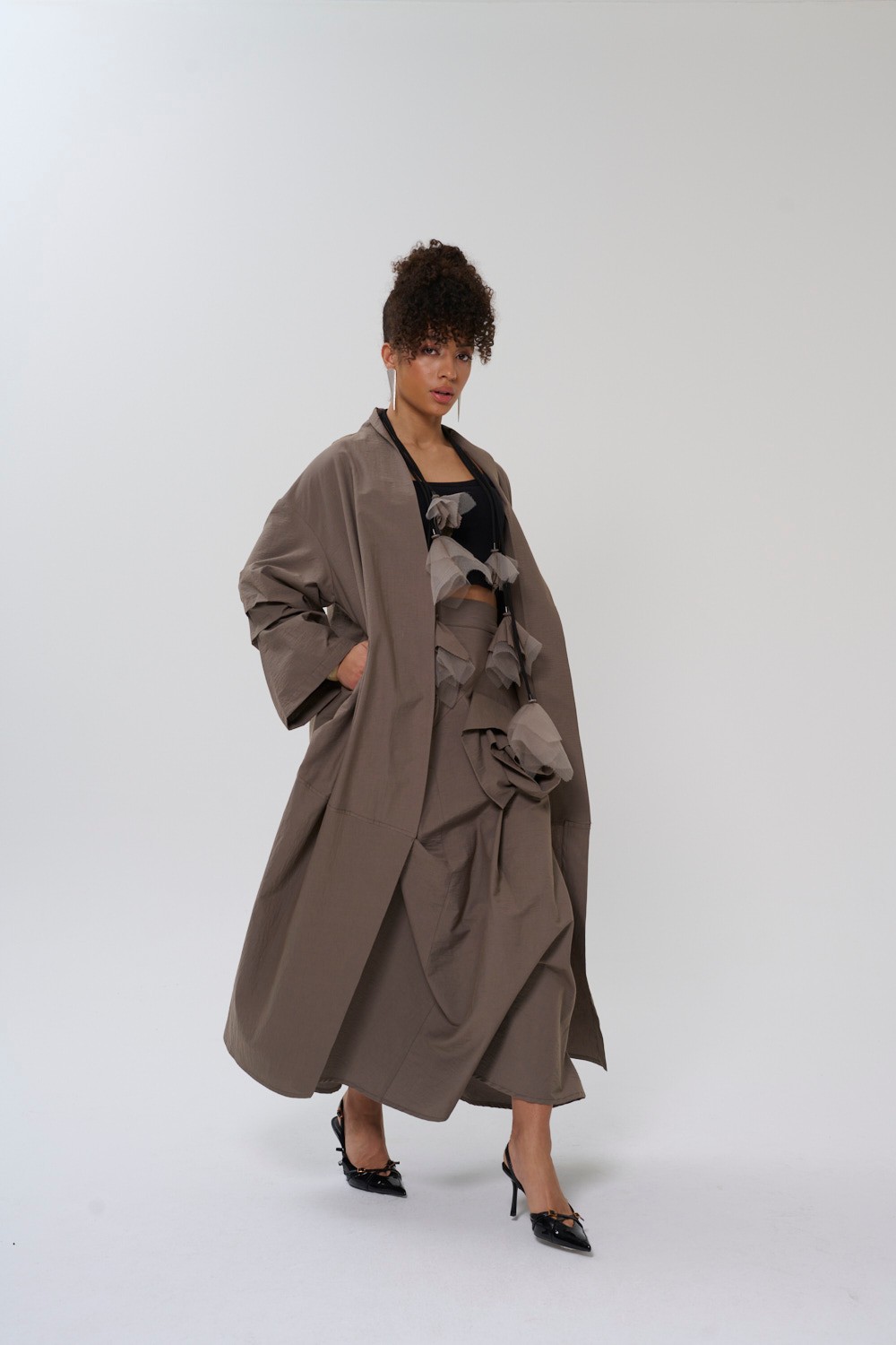 Roll Caftan Kahve