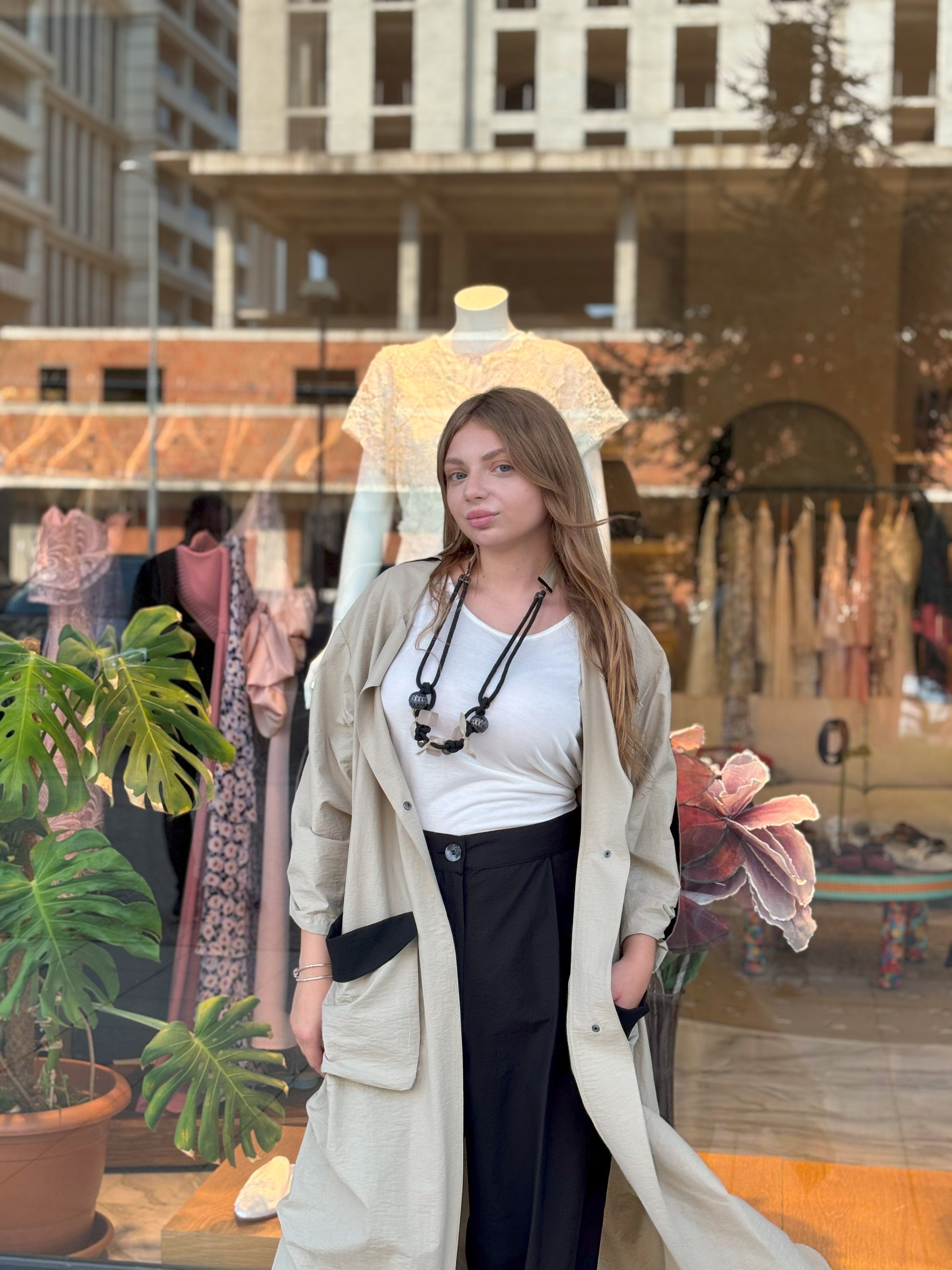 İncir Trenchcoat Bej