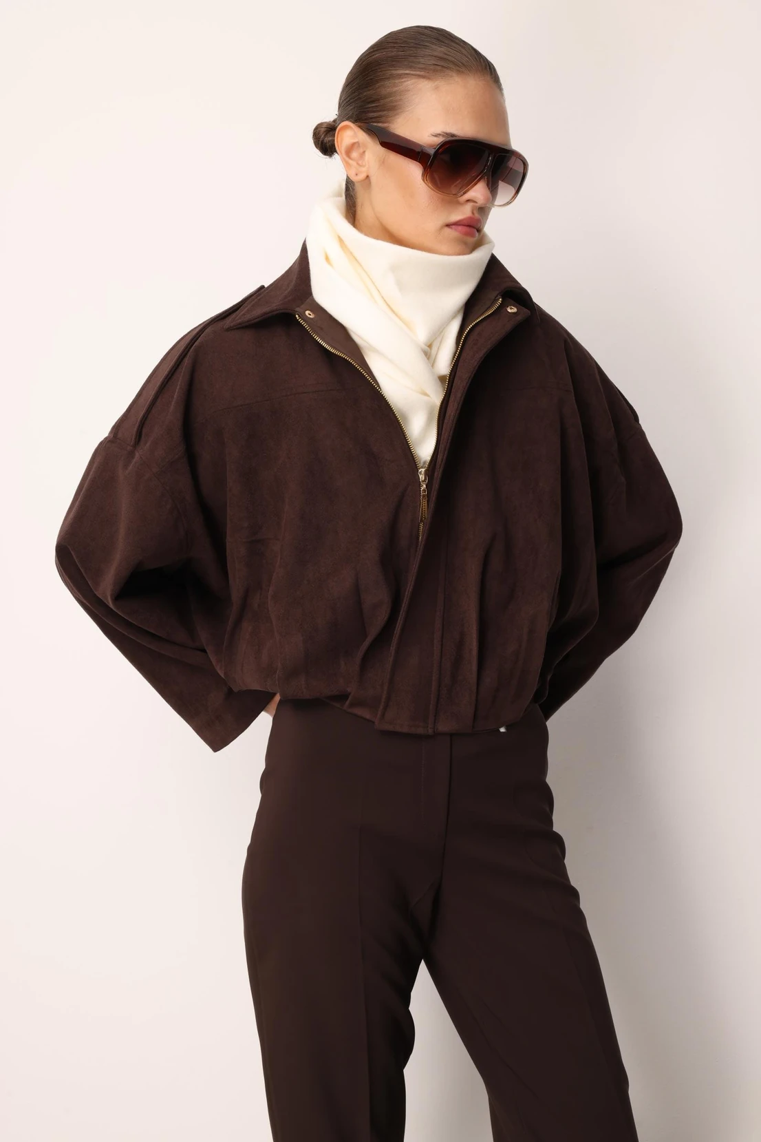 Yarasa Kol Bomber Ceket