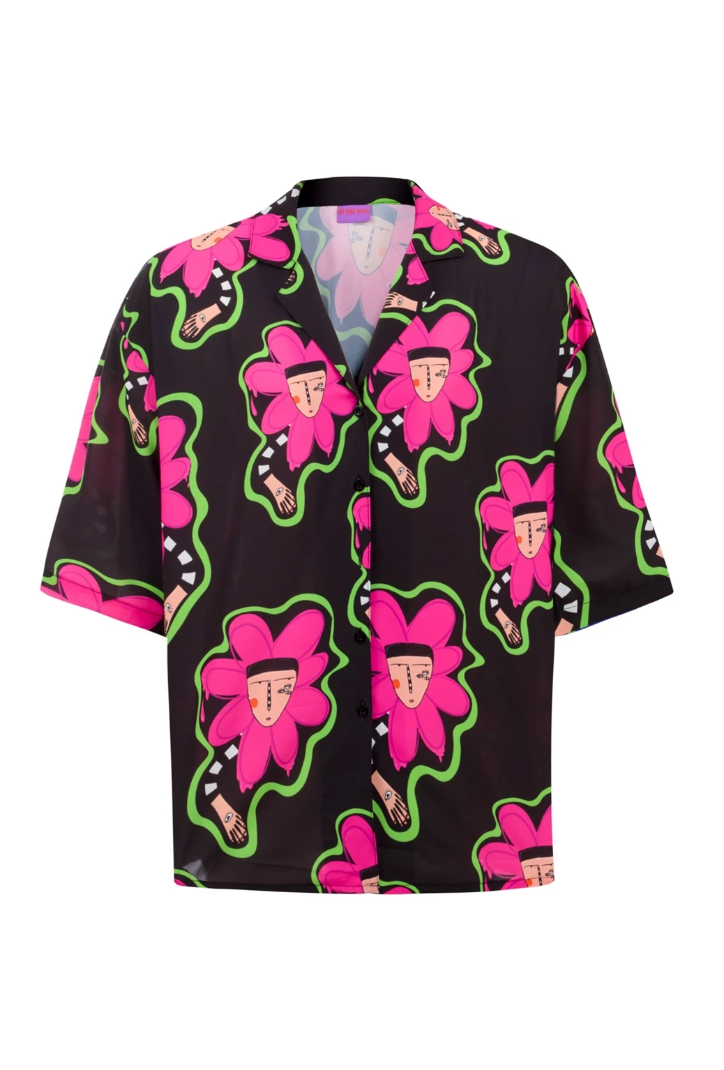 Late Bloomer Gömlek & Şort Takım Siyah