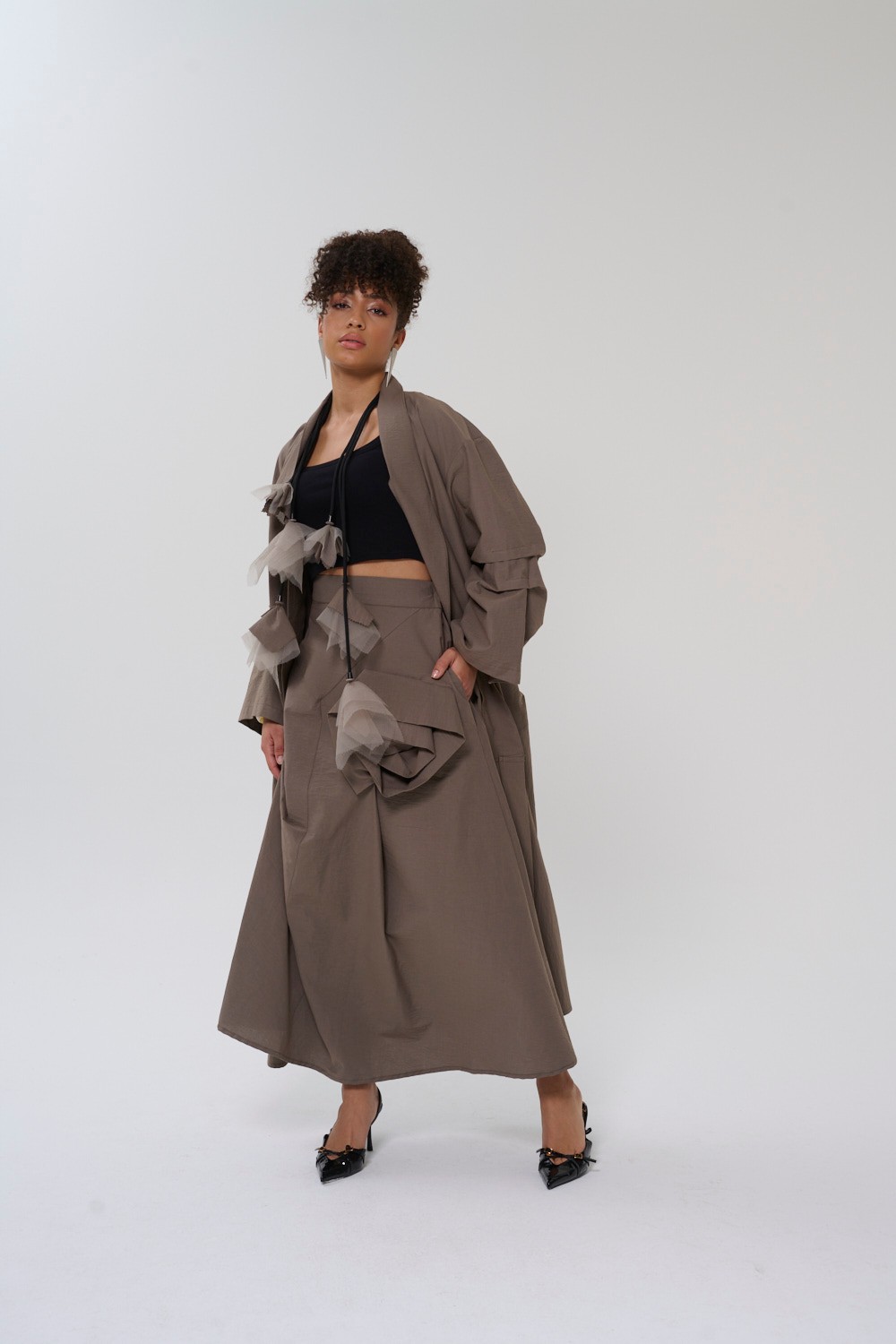 Roll Caftan Kahve