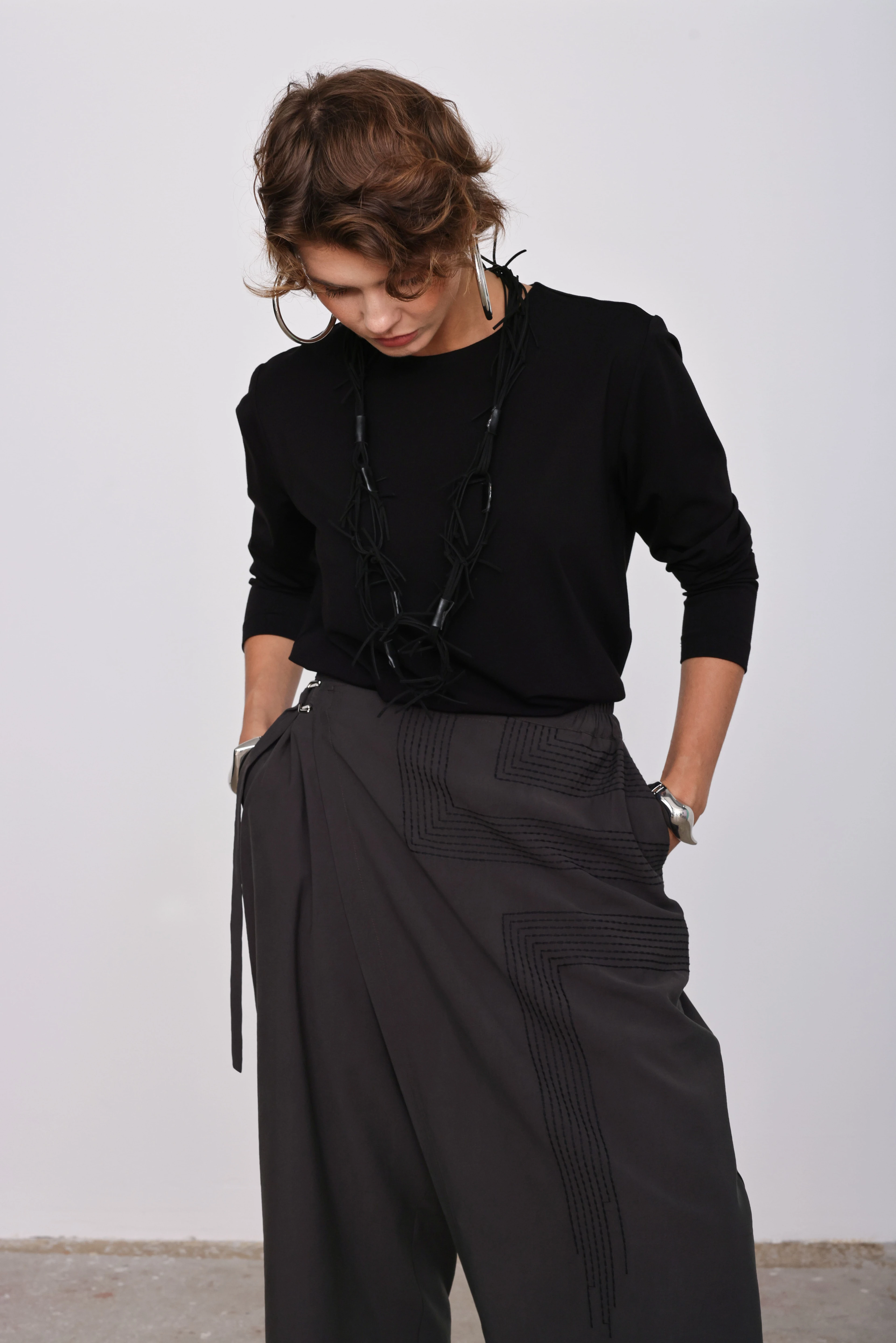 Nervür Pantolon Haki