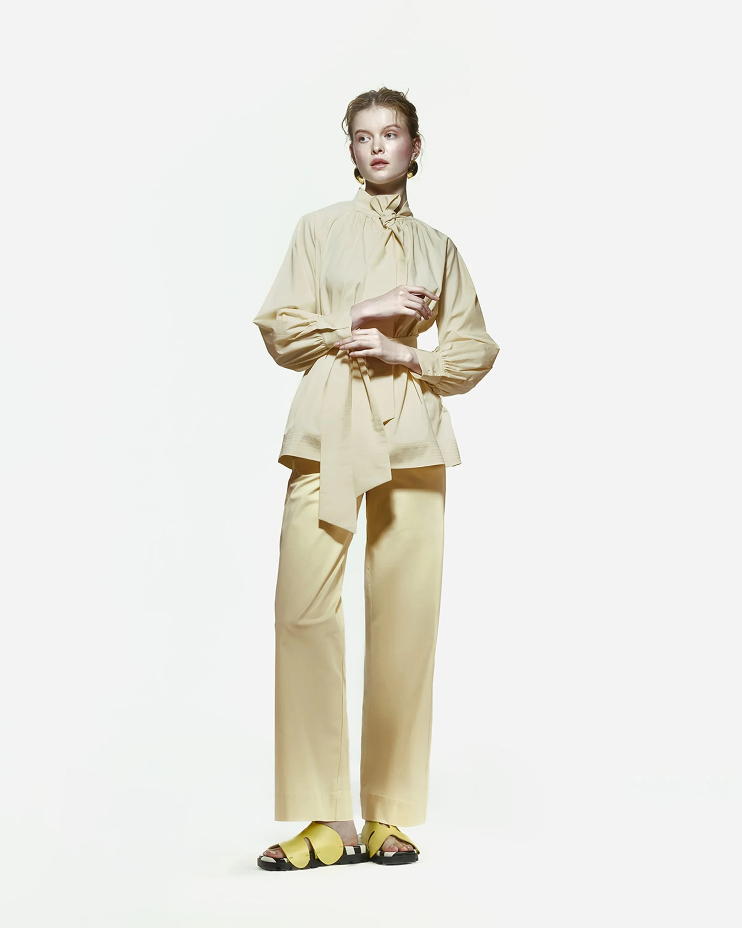 Tampo Blouse Vanilla