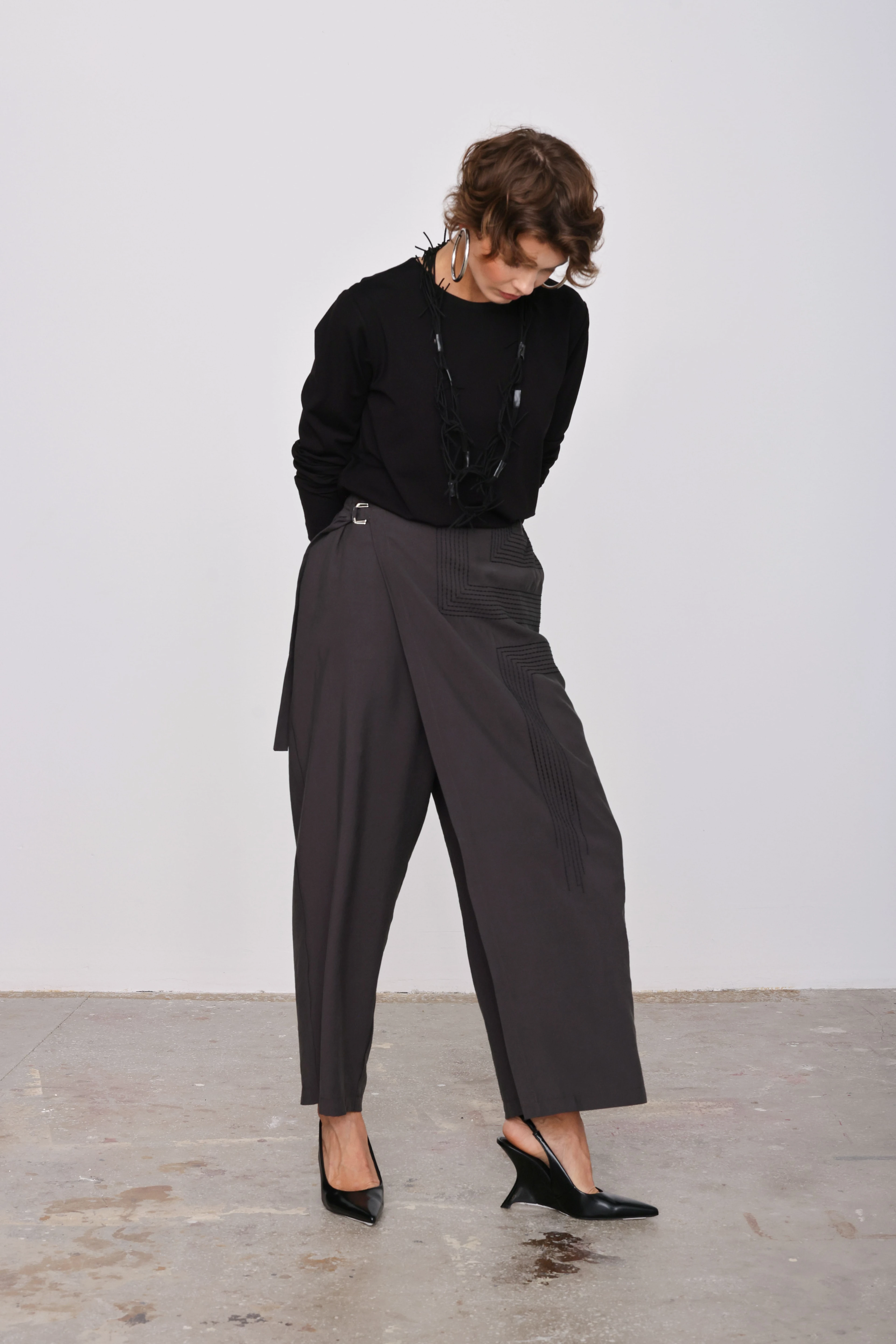 Nervür Pantolon Haki