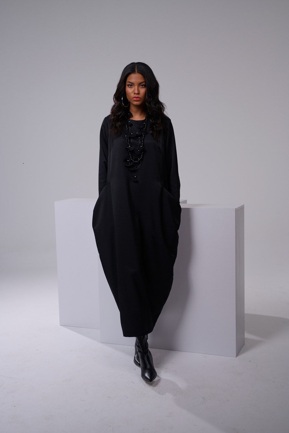 Black Knit Dress