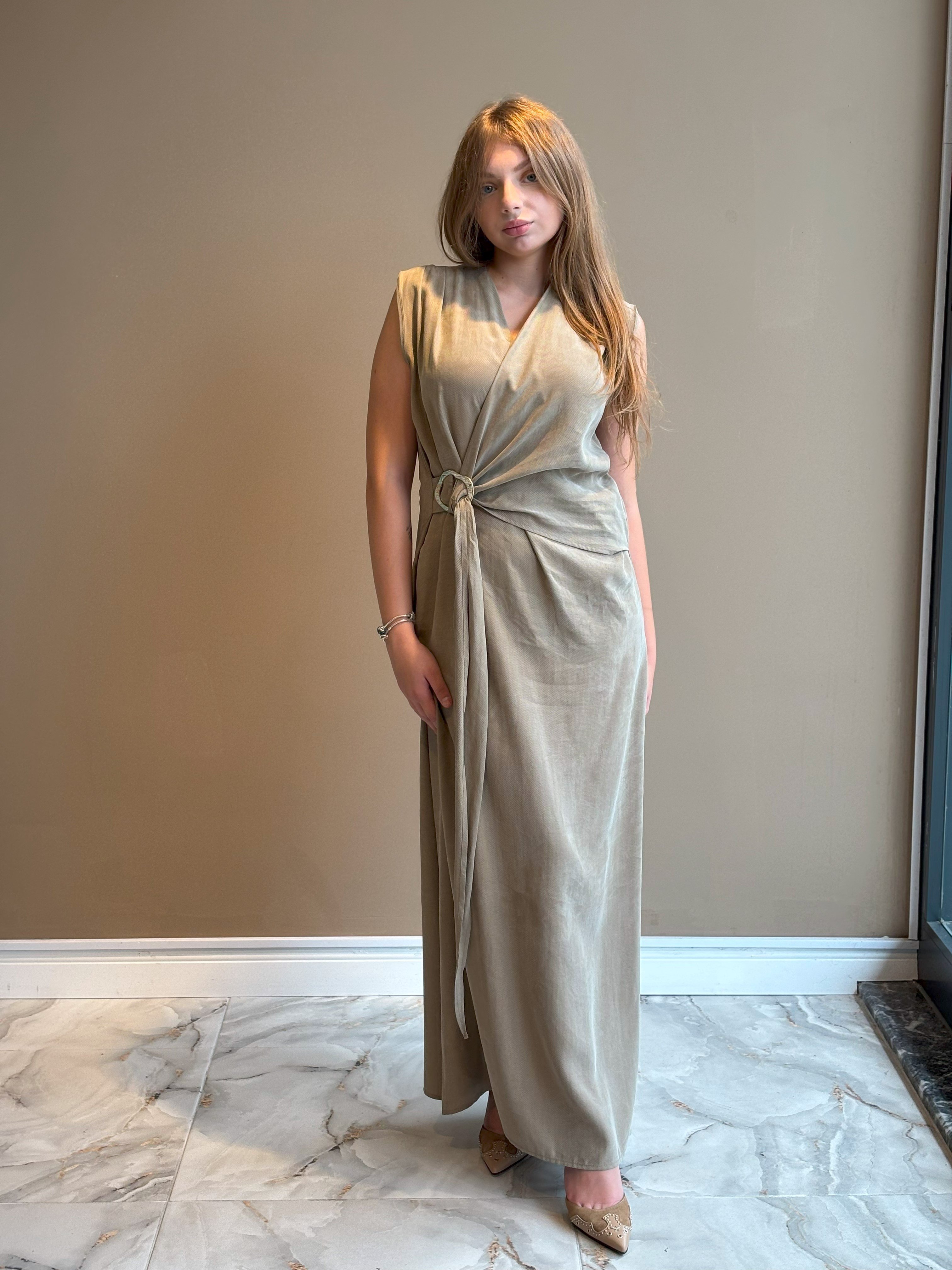 Tensel Elbise No:1 Camel