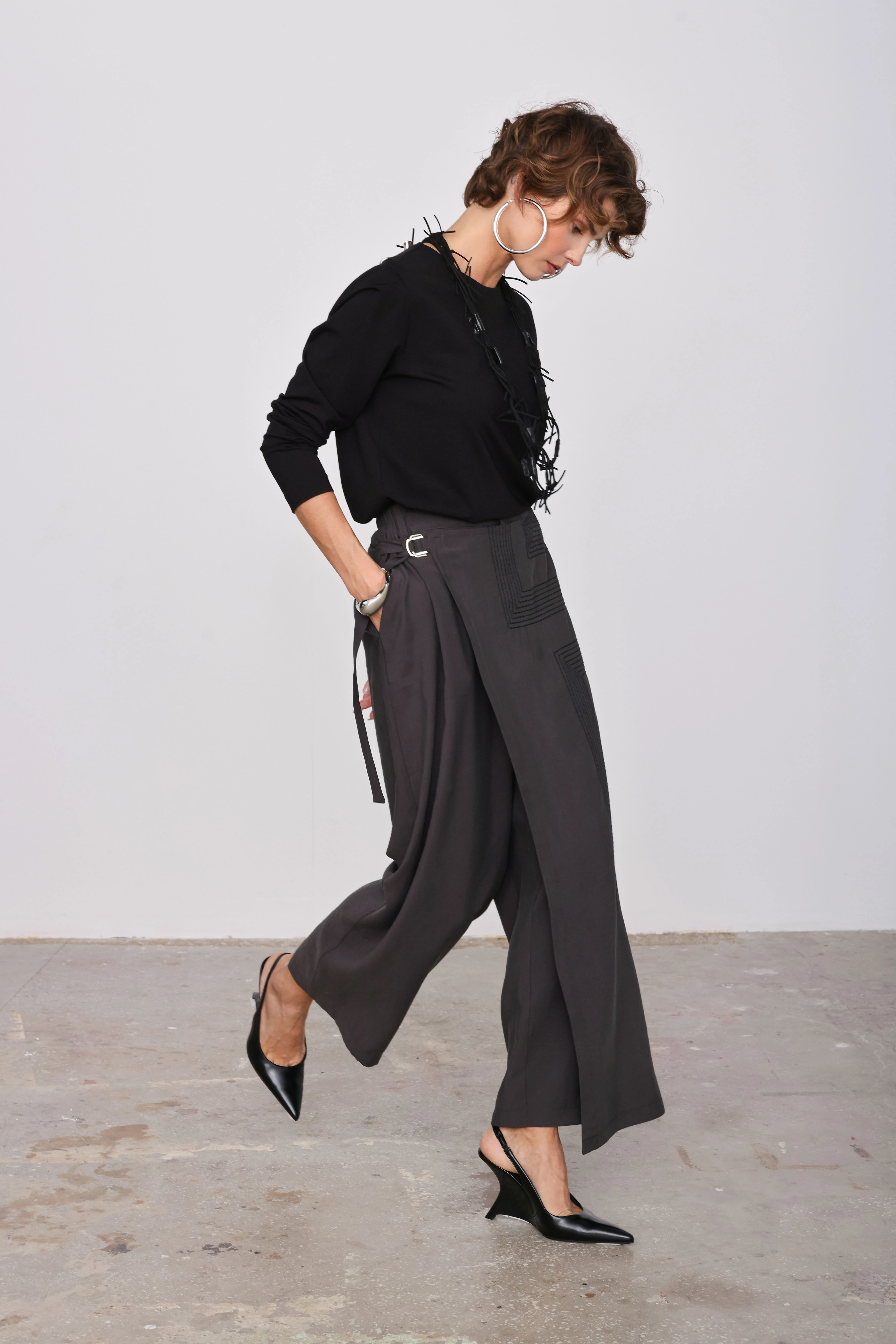 Nervür Pantolon Haki