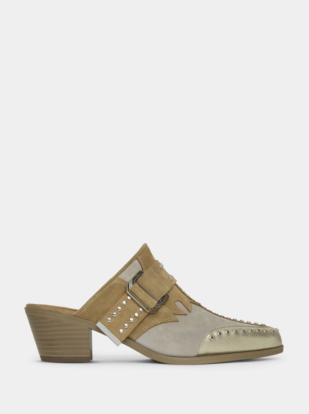 PERY MULES CAMEL SLIPPERS