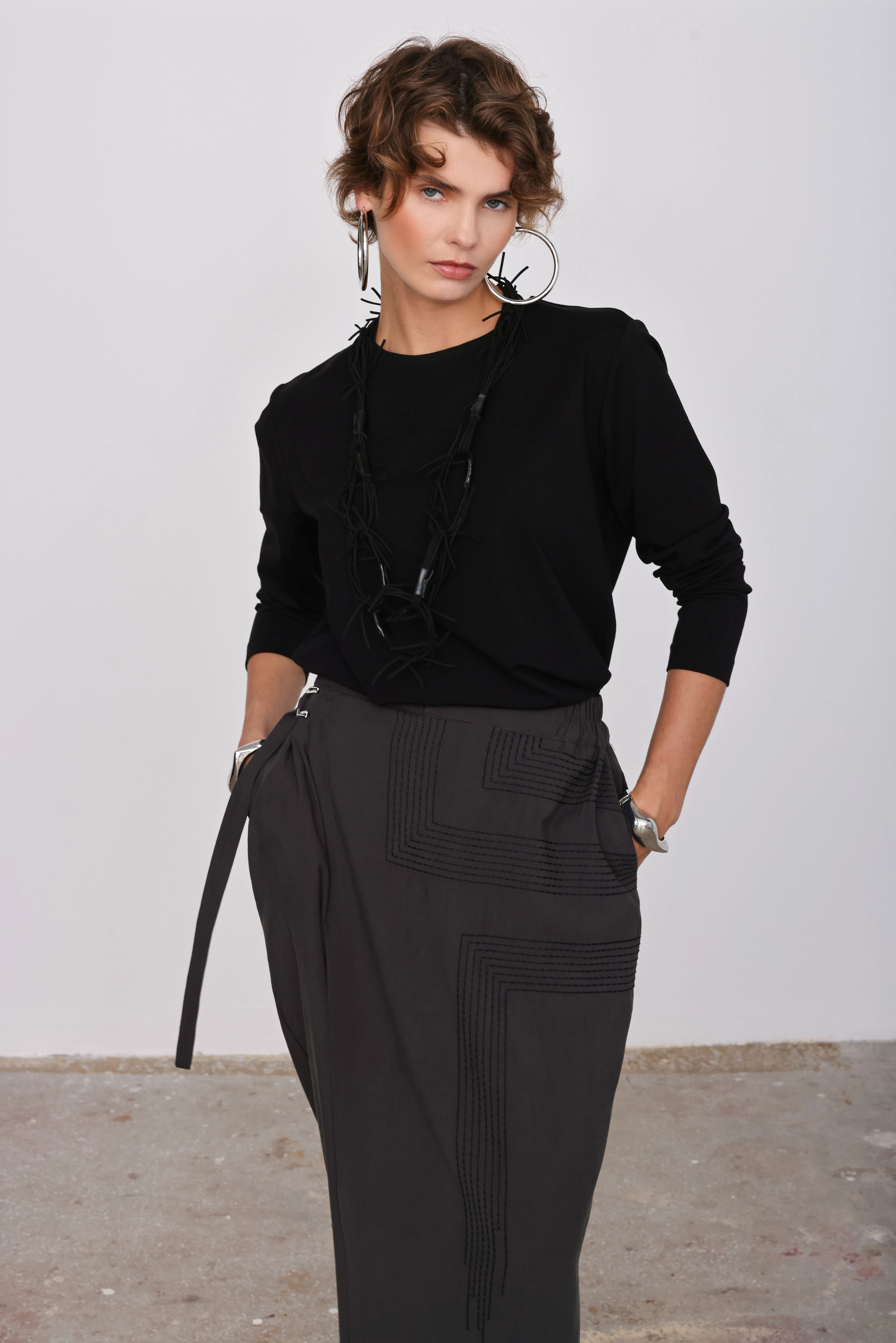 Nervür Pantolon Haki