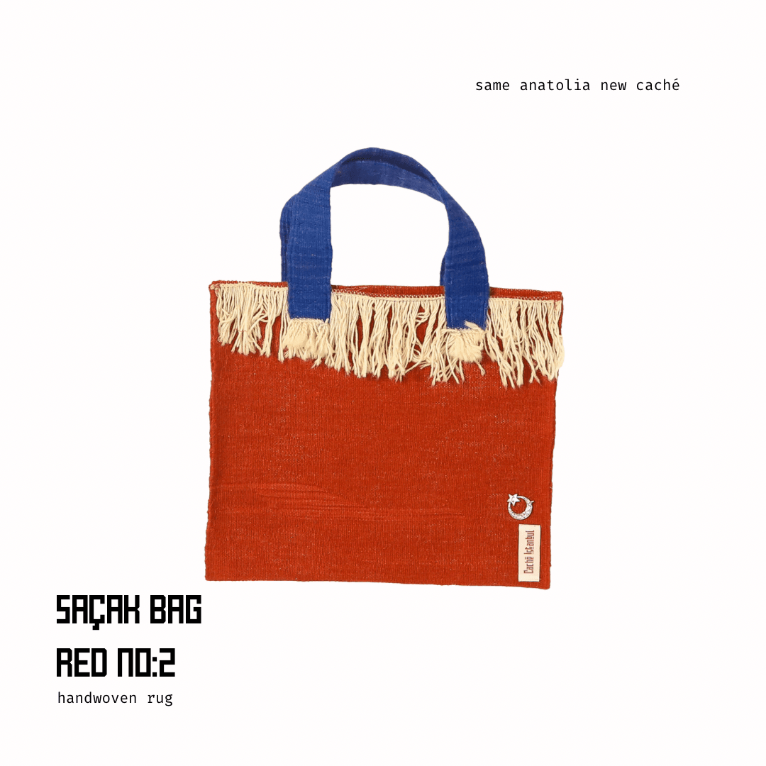 Saçak Kilim Çanta XL