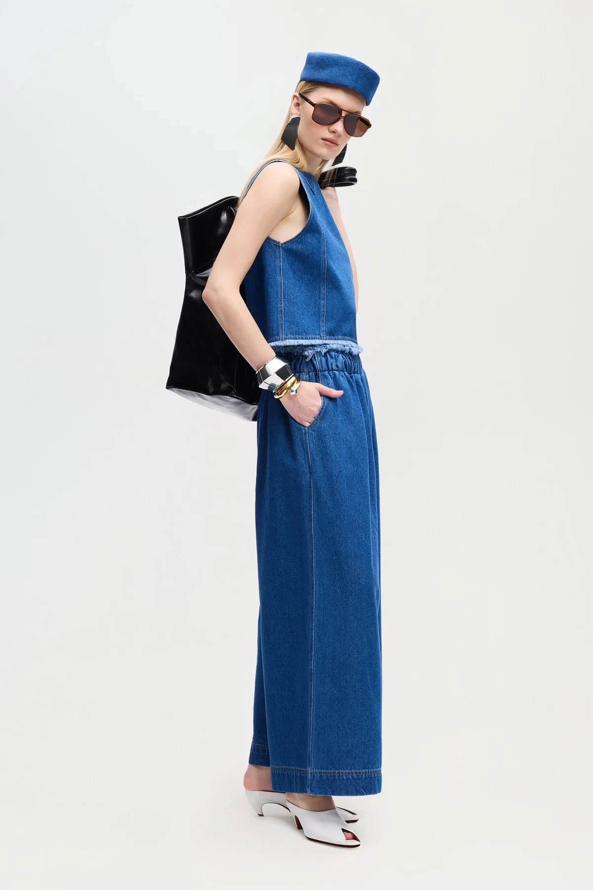 X Denim Palazzo Pantolon