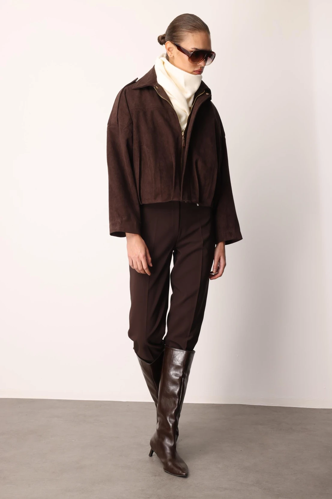 Yarasa Kol Bomber Ceket