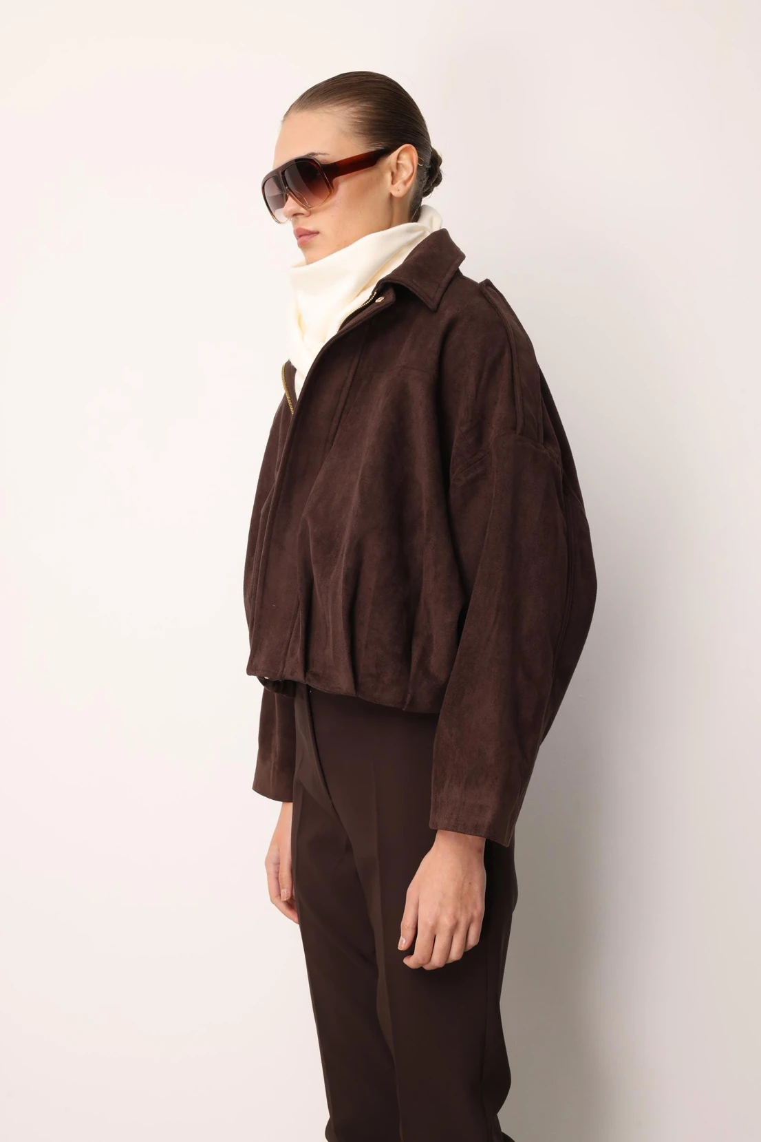 Yarasa Kol Bomber Ceket