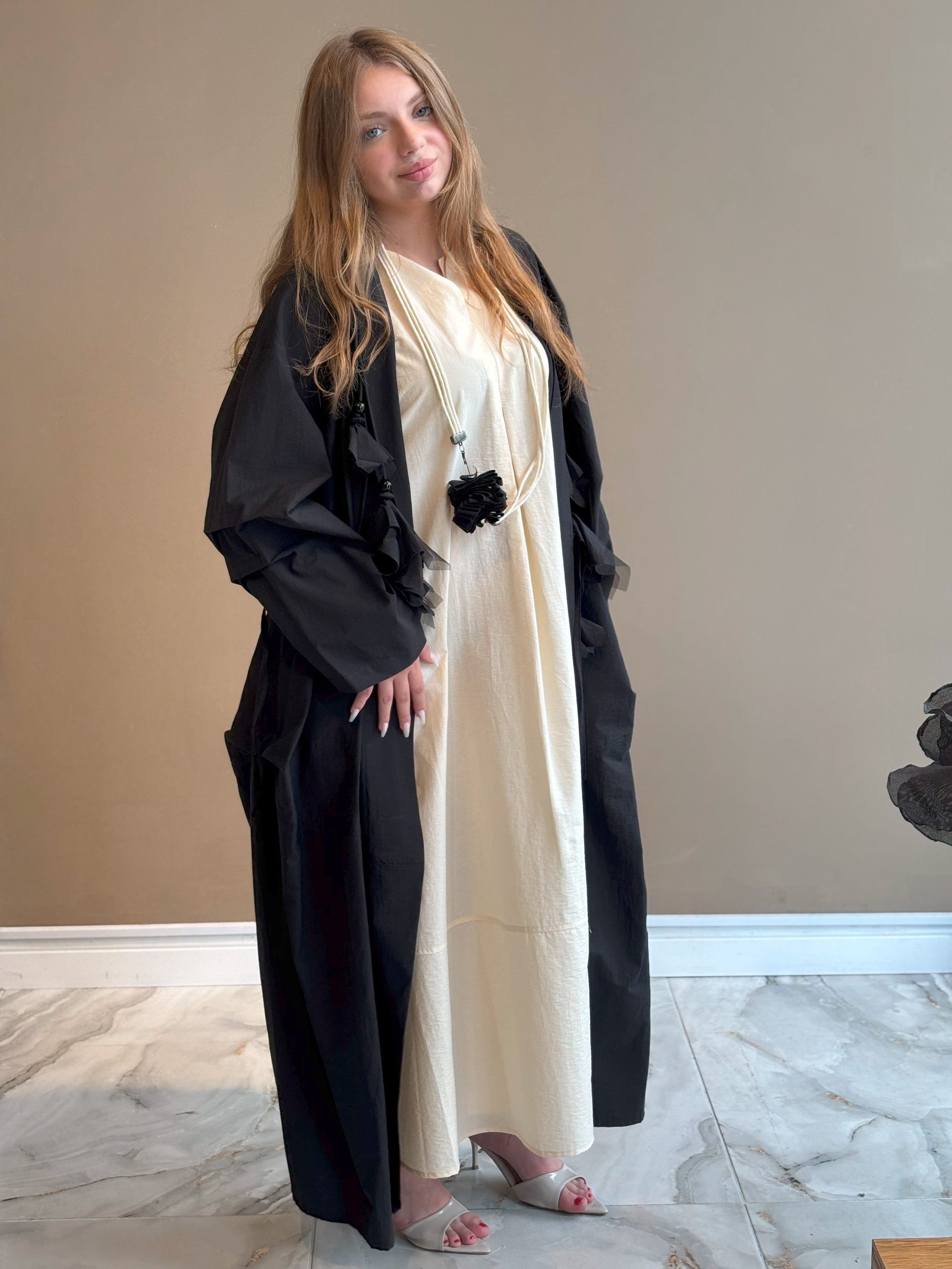 Roll Kaftan Siyah