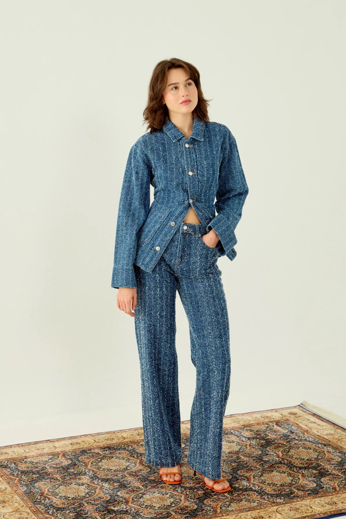 CORY PUNCH DENIM CEKET