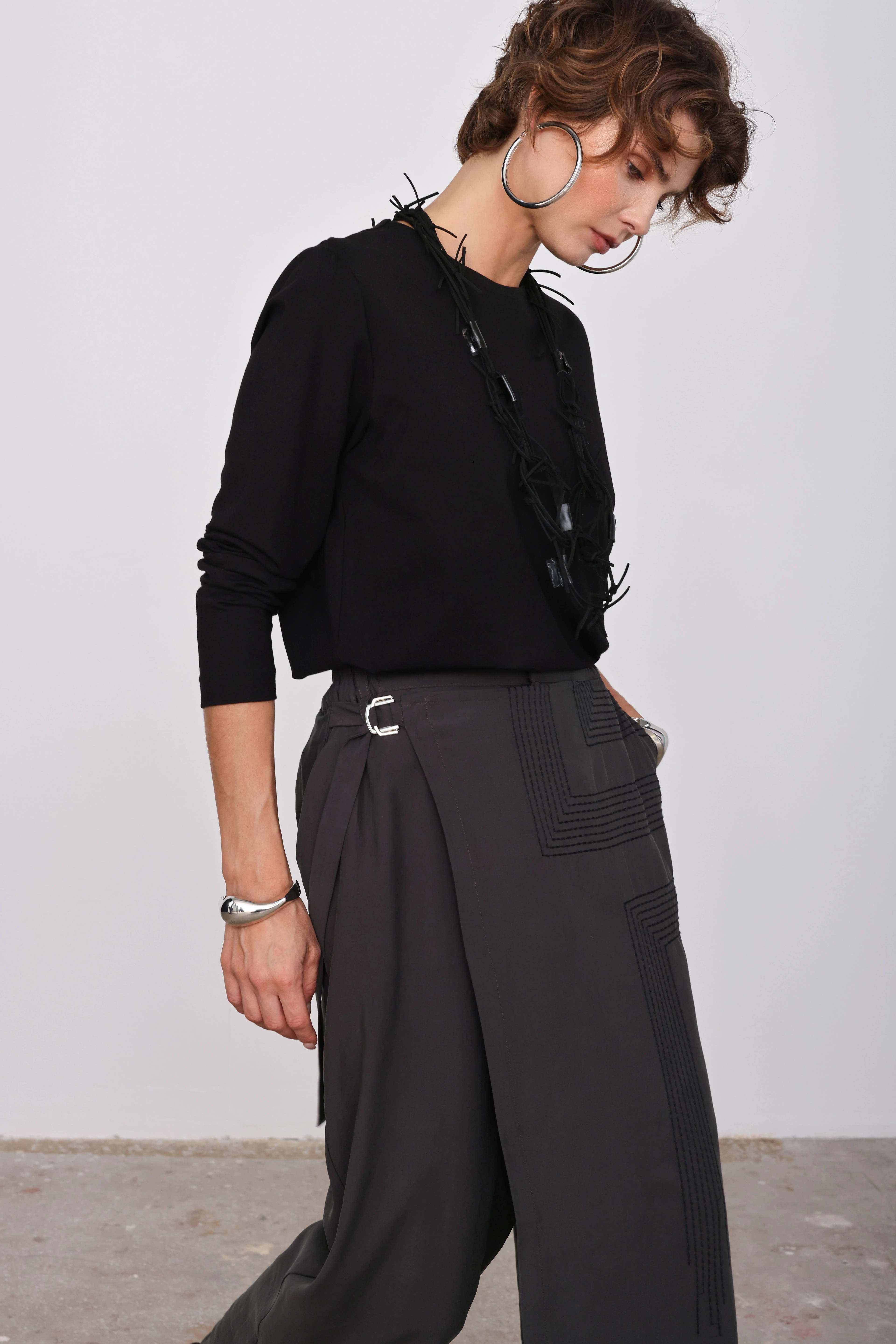 Nervür Pantolon Haki