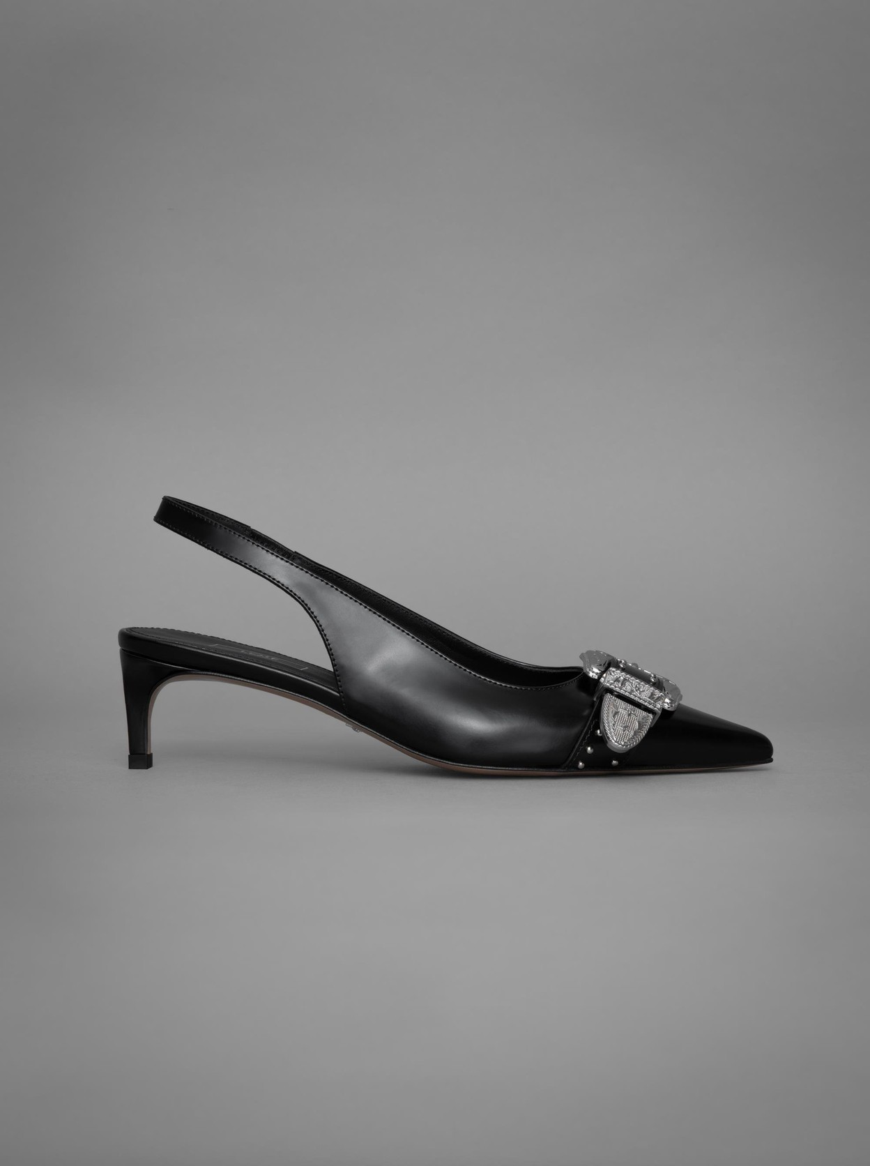 Lisa Siyah Açma Stiletto