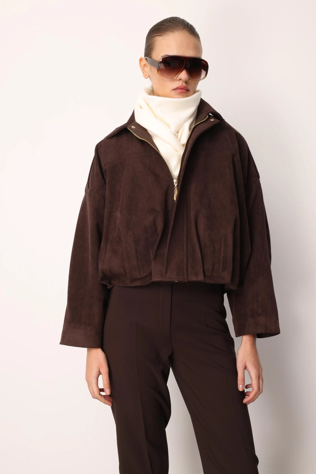 Yarasa Kol Bomber Ceket