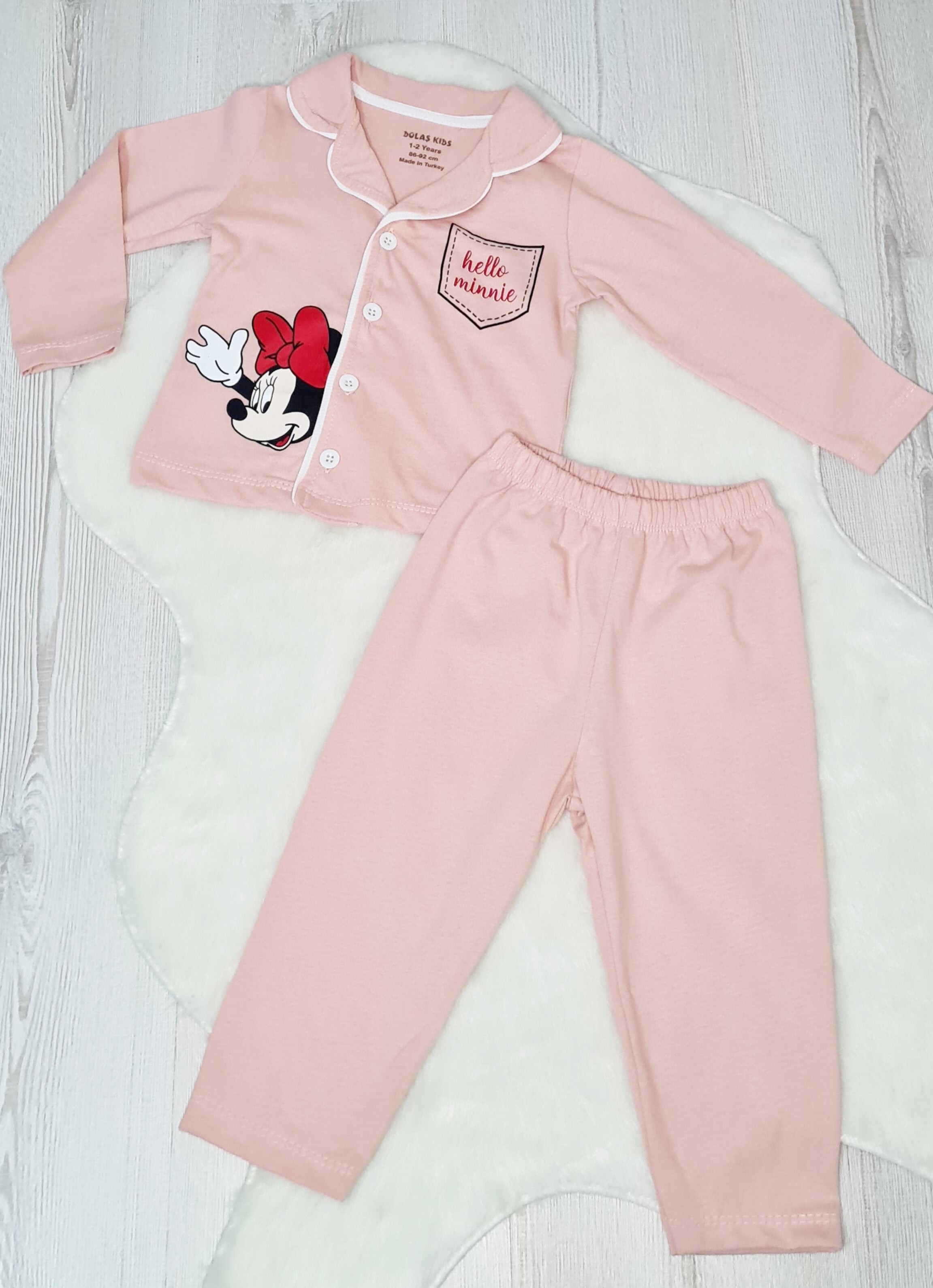 Hello Minnie Pijama Takımı