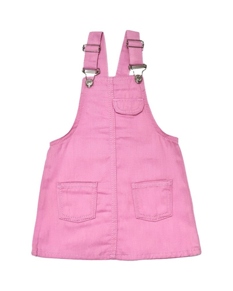 Pembe Denim Salopet