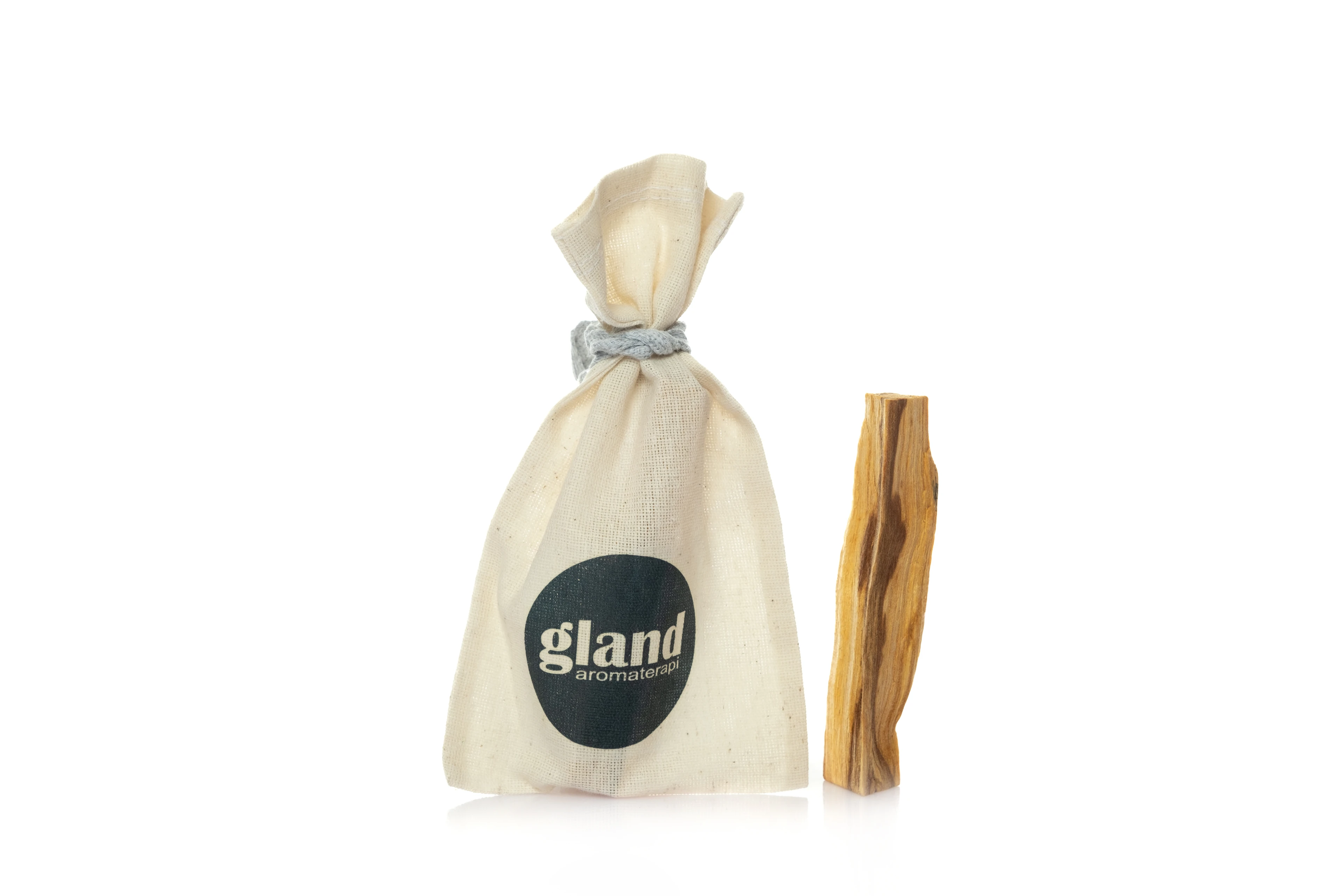 Keten Kese İçerisinde 5'li Palo Santo Ağaç Tütsü