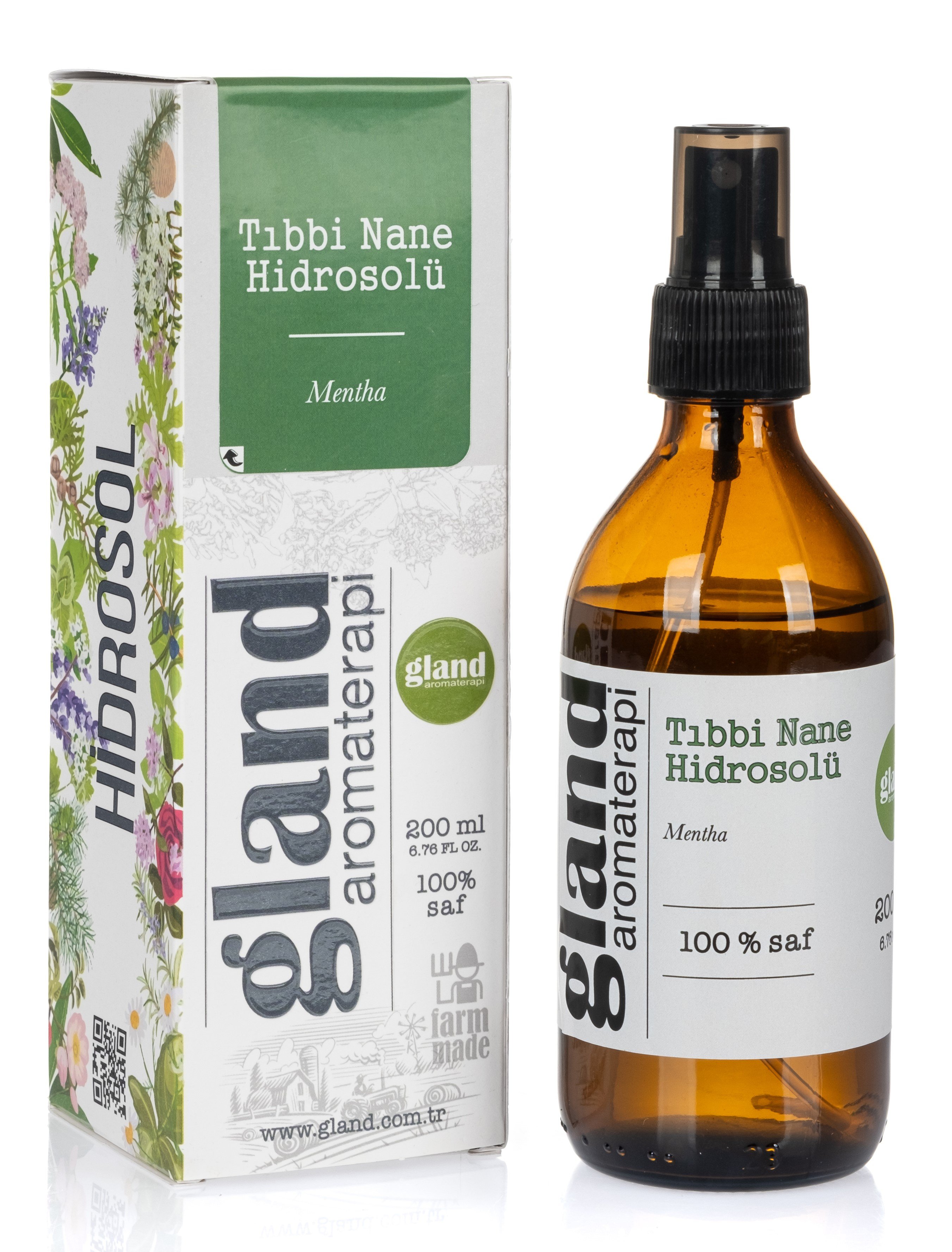 Tıbbi Nane(Mentha piperita) Hidrosolü