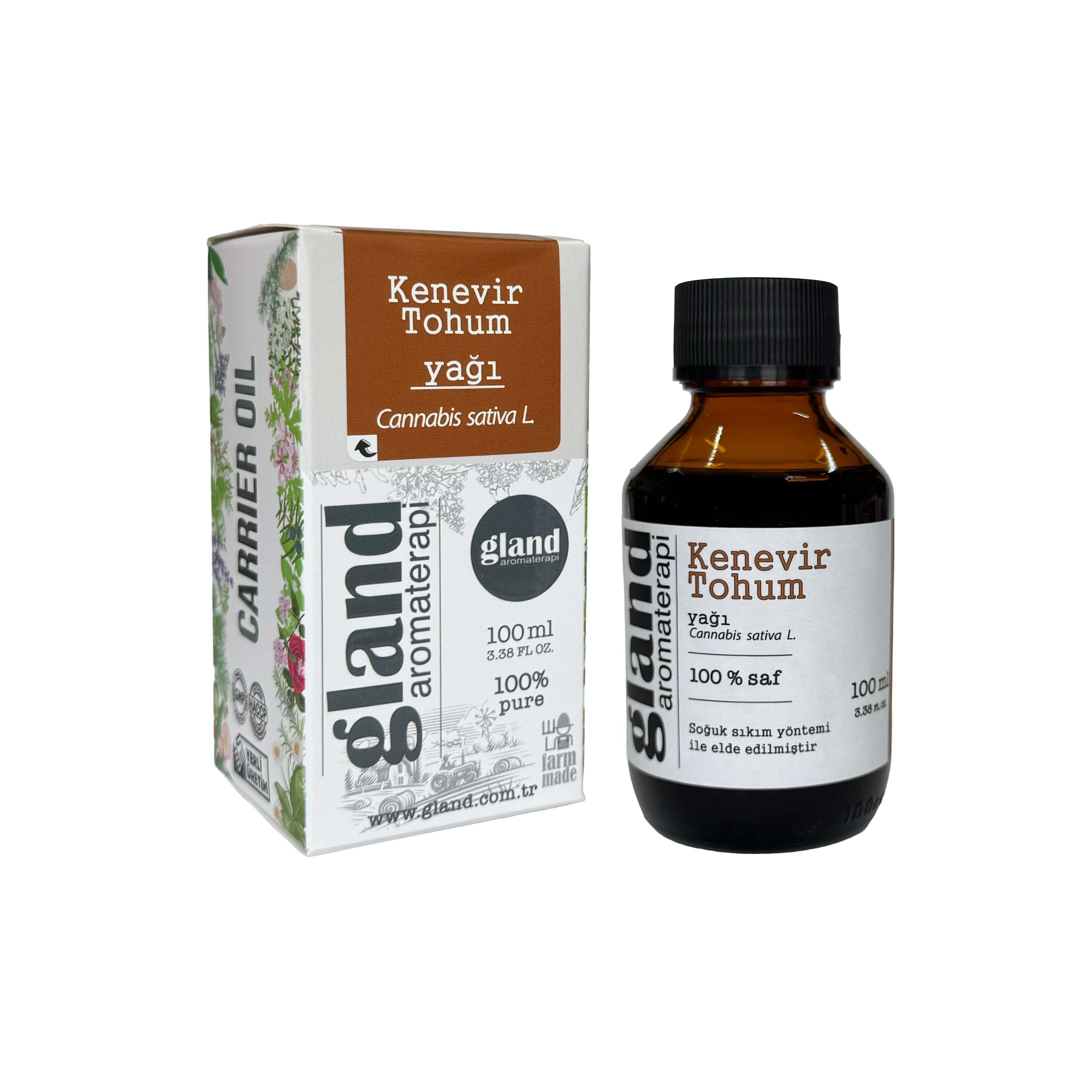Kenevir Tohum( Cannabis sativa L.) Yağı