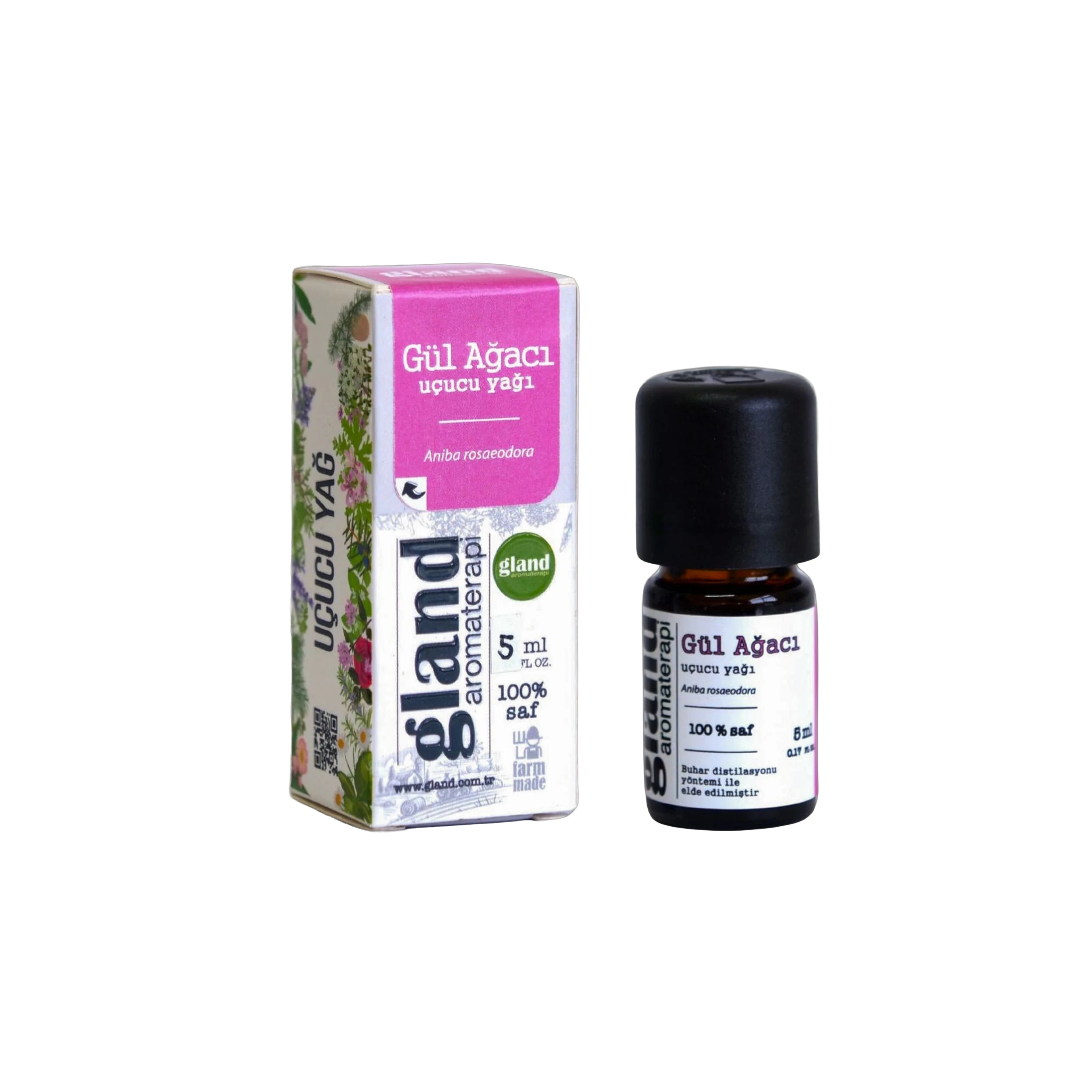 Gül Ağacı Uçucu Yağı - Aniba rosaeodora