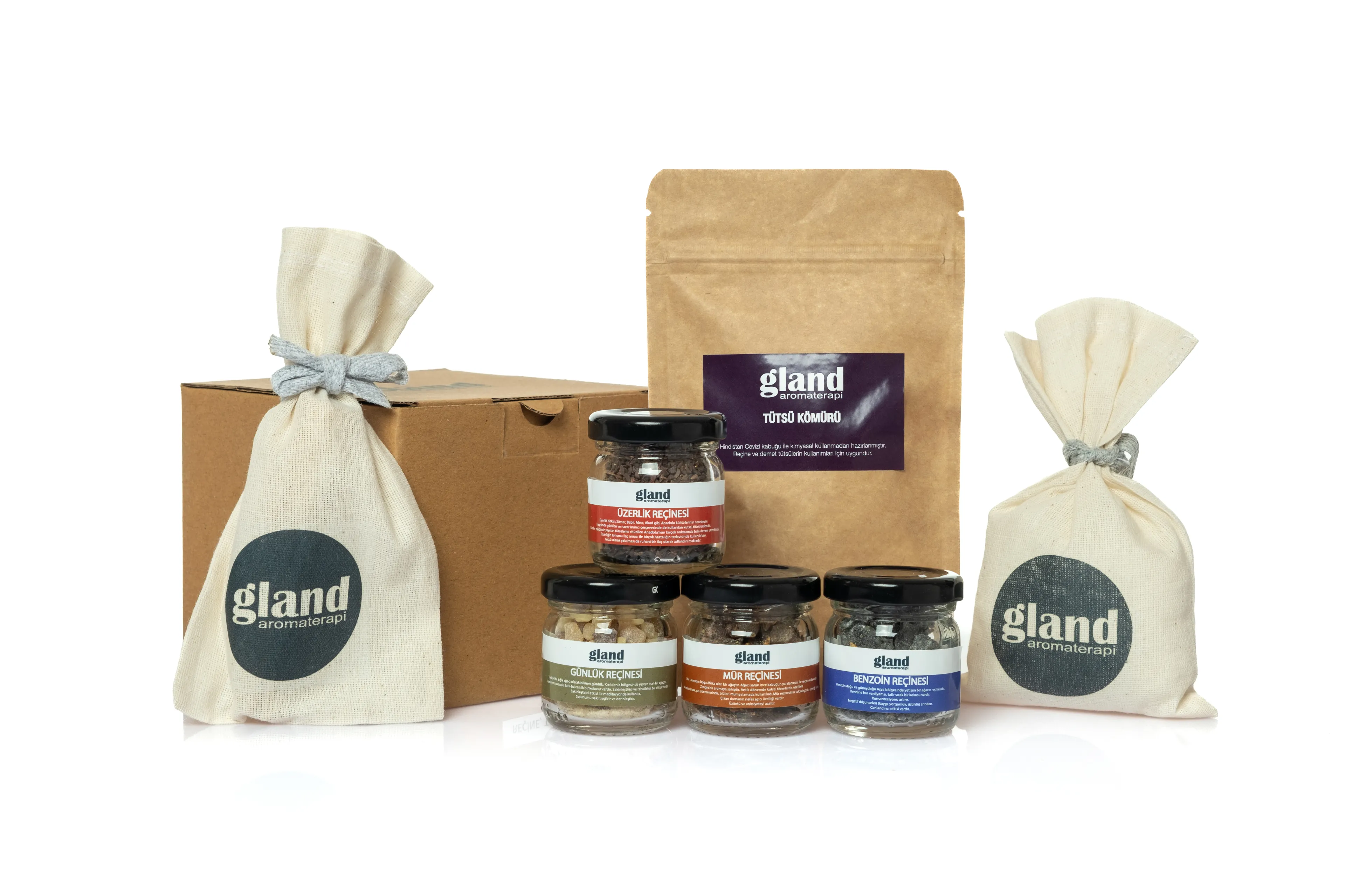 Reçine, Tohum ve Ağaç Tütsü Seti