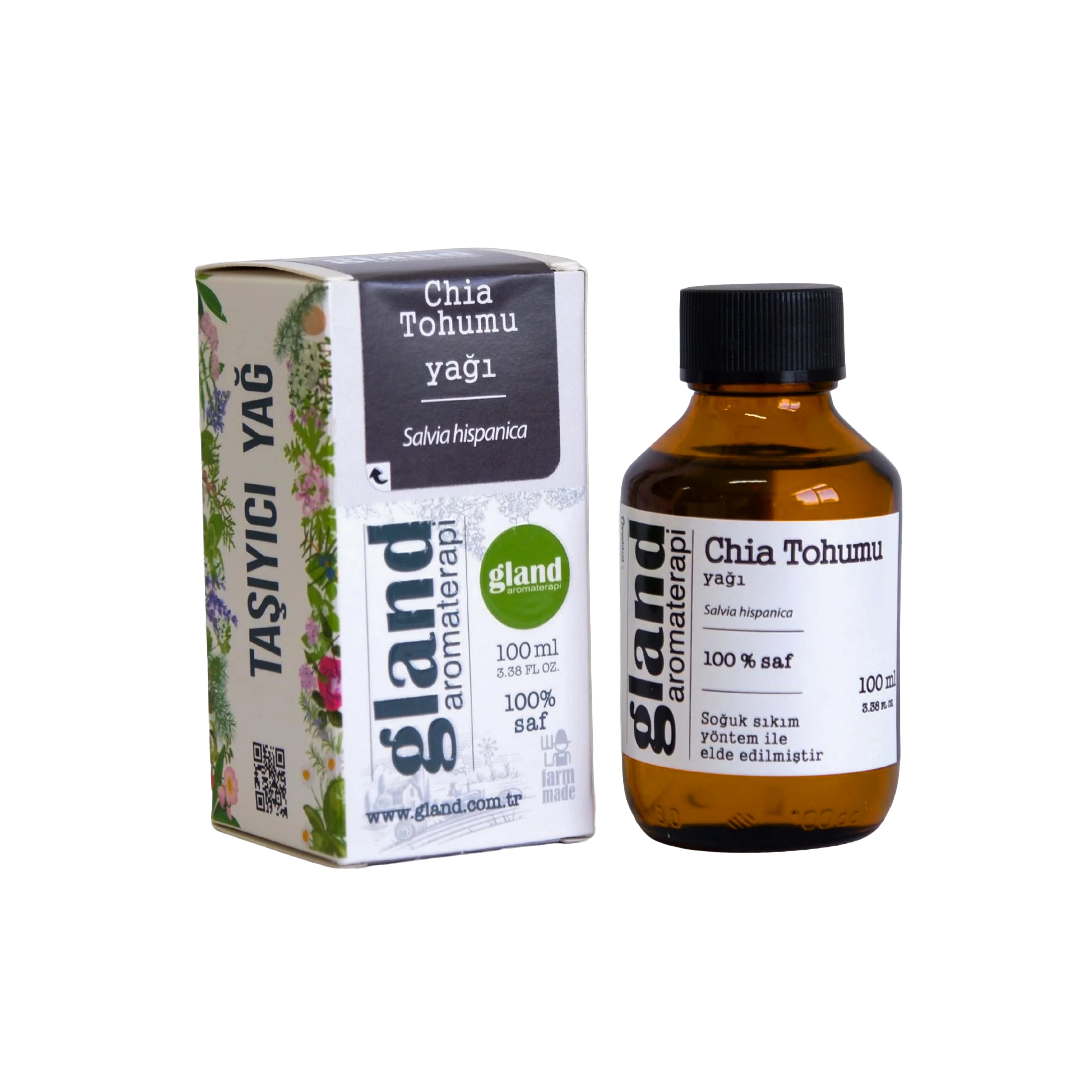 Chia Tohumu(Salvia hispanica) Yağı