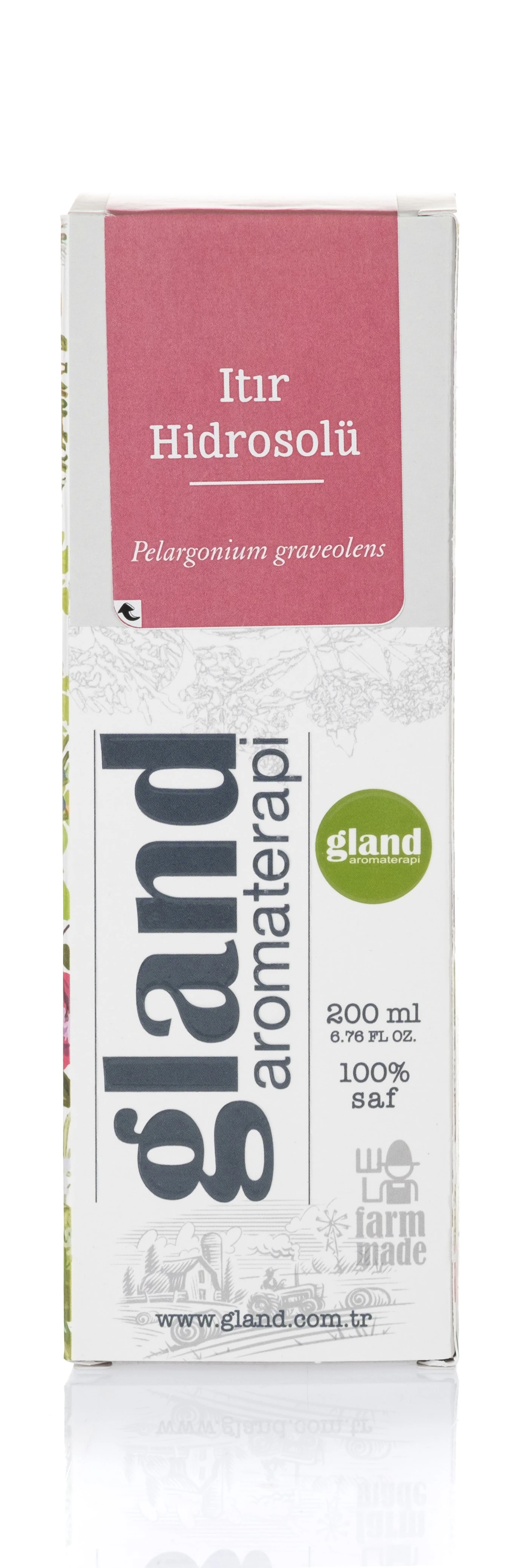 Itır(Pelargonium graveolens) Hidrosolü