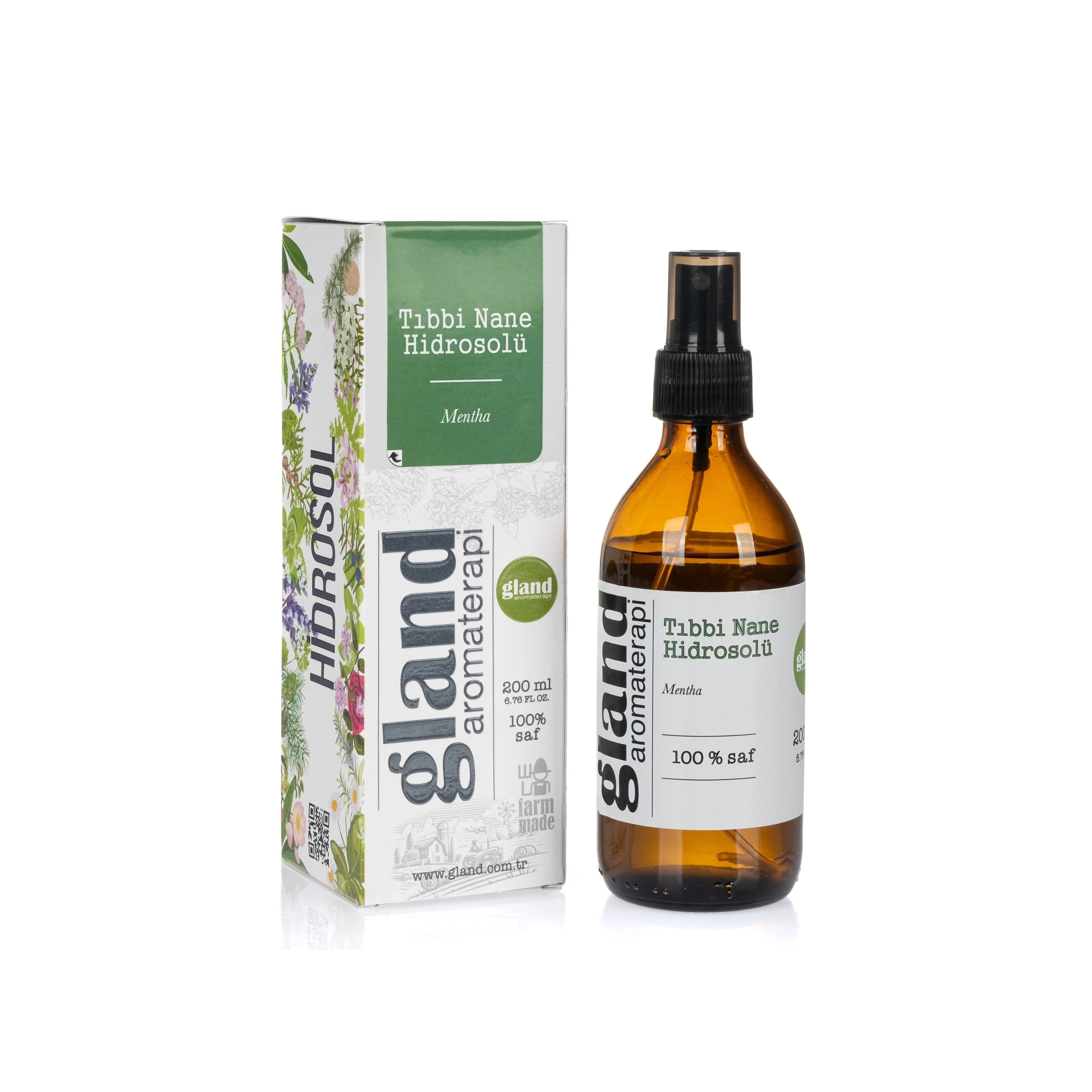 Tıbbi Nane(Mentha piperita) Hidrosolü