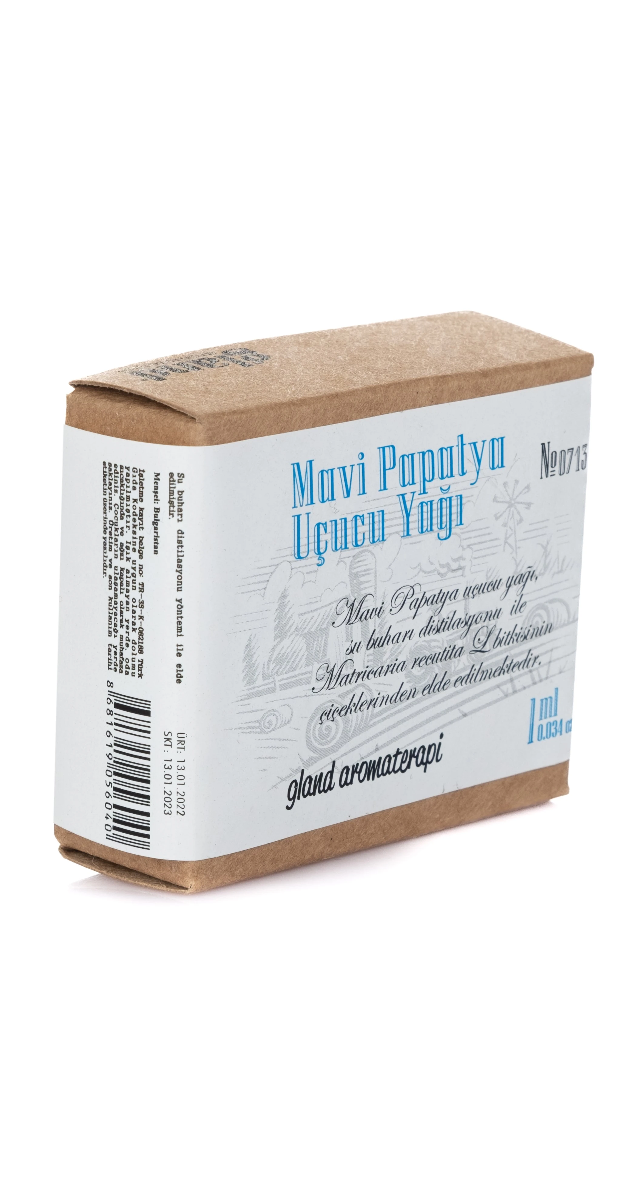 Mavi Papatya(Matricaria recututa L.) Uçucu Yağı