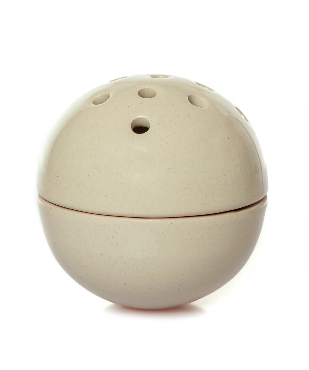 Dünya El Yapımı Seramik Tütsülük - Bej