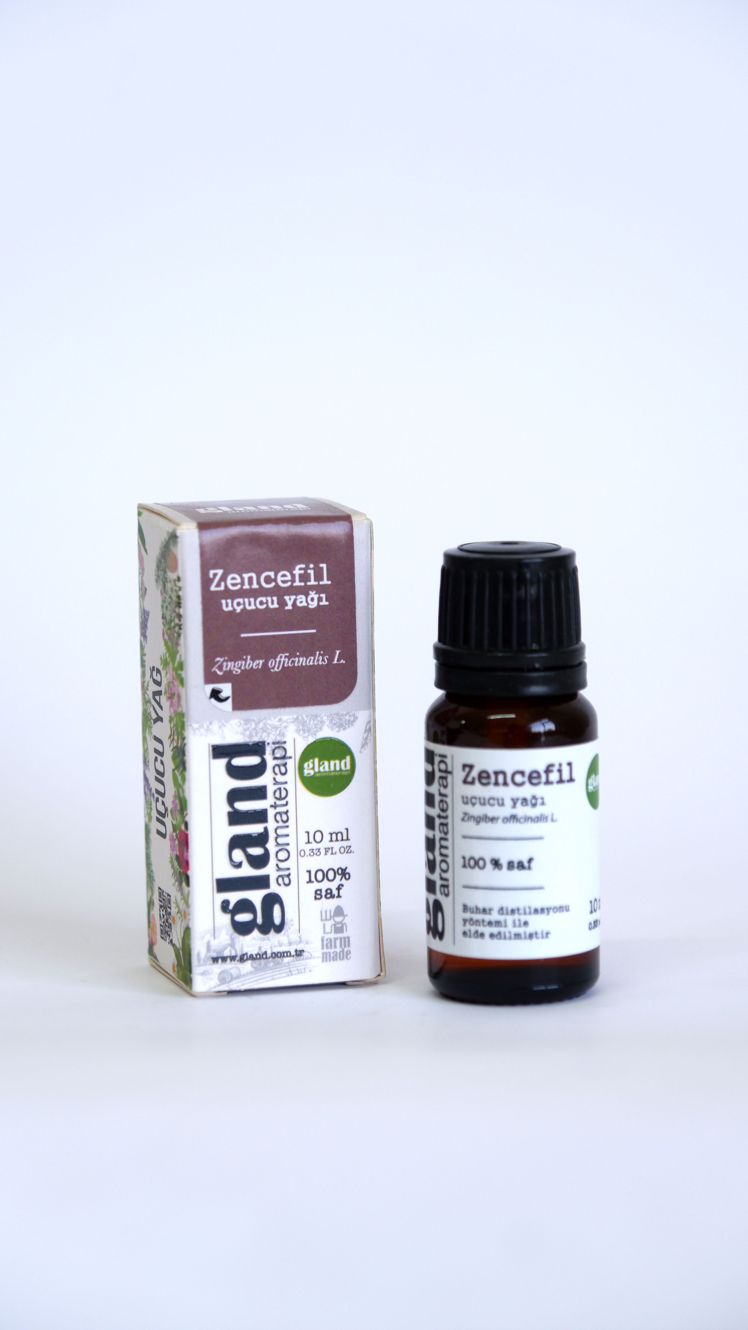 Zencefil(Zingiber offacinalis L.) Uçucu Yağı 10ml