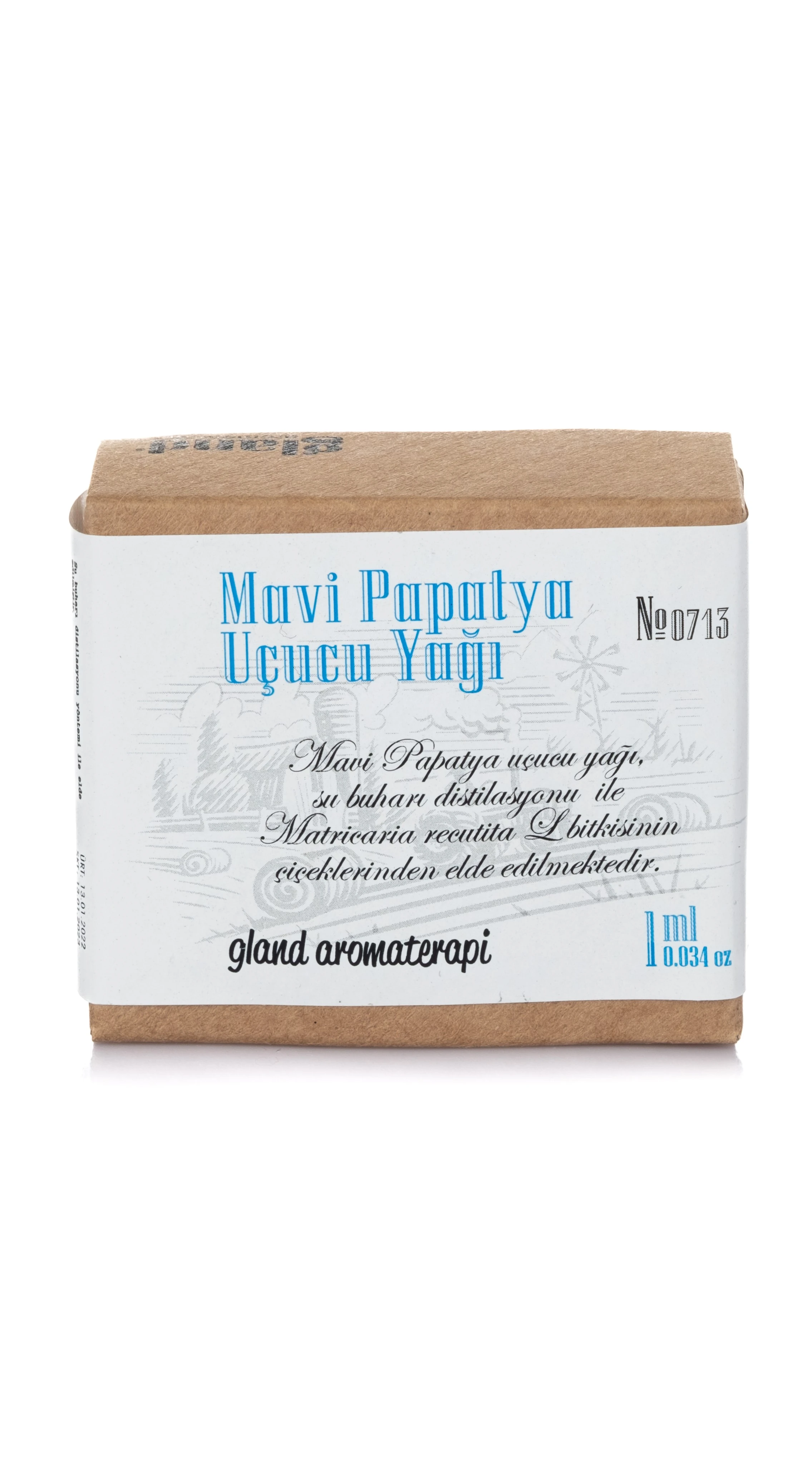 Mavi Papatya(Matricaria recututa L.) Uçucu Yağı