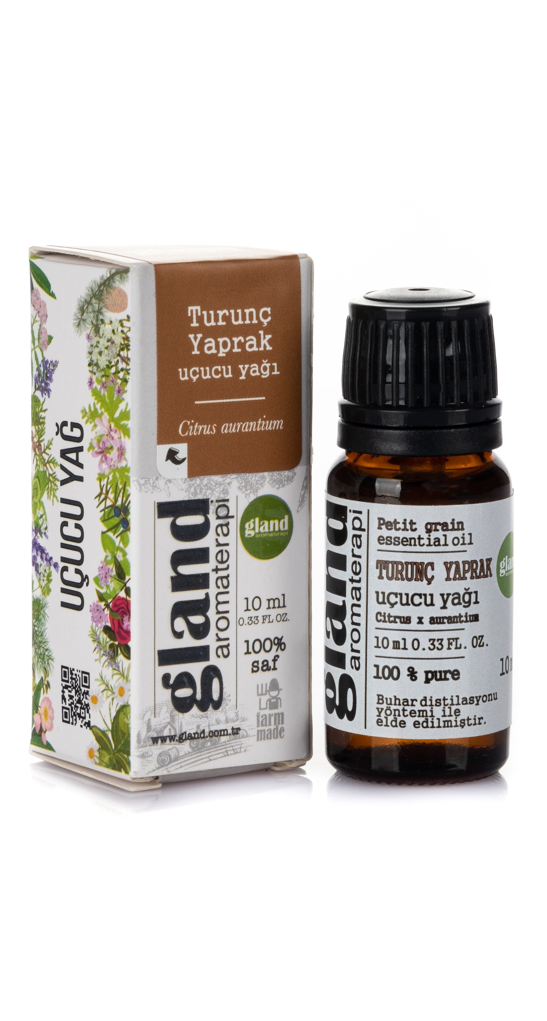 Turunç Yaprak(Petit Grain) Uçucu Yağı - Citrus x aurantium
