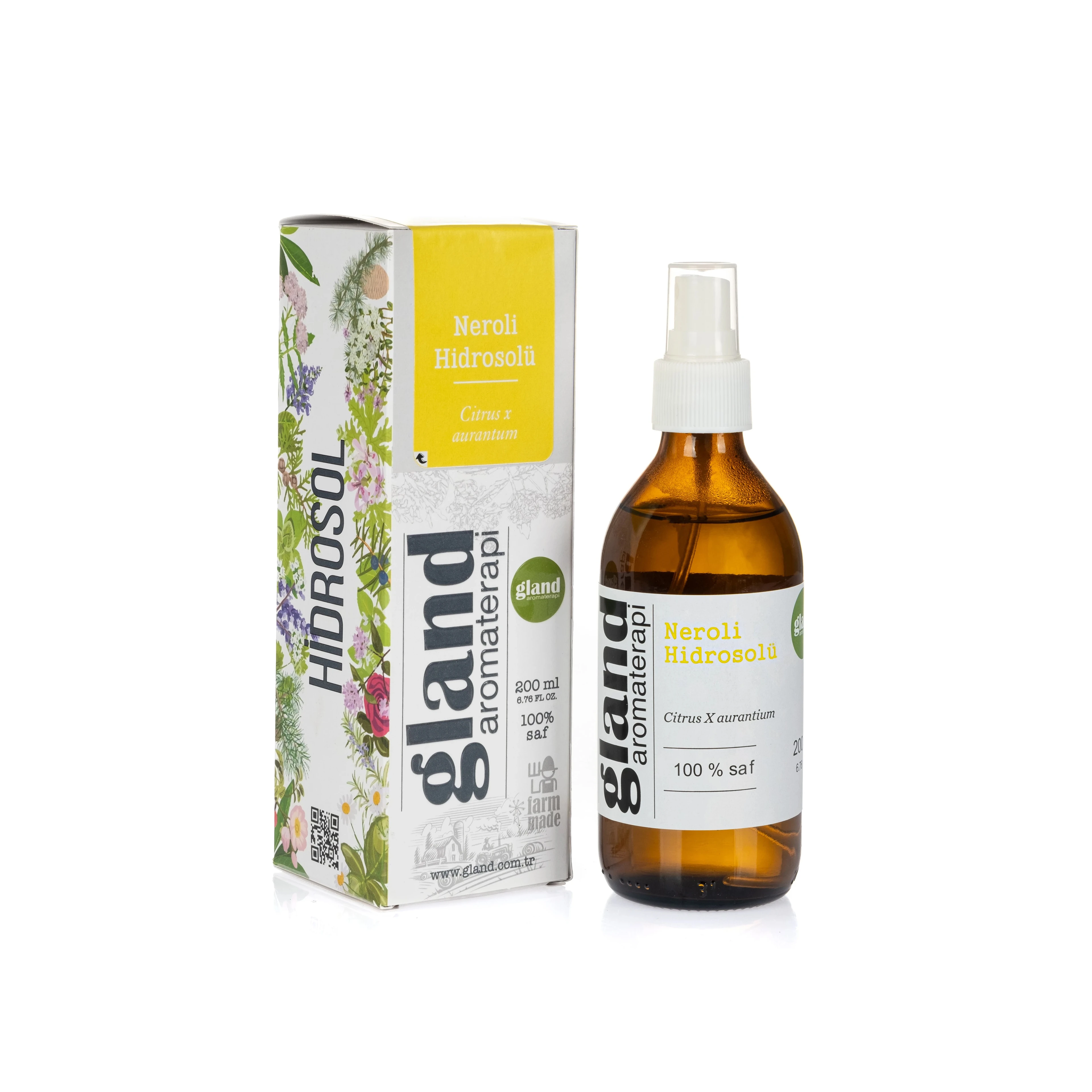 Neroli(Citrus x aurantium amara) Hidrosolü