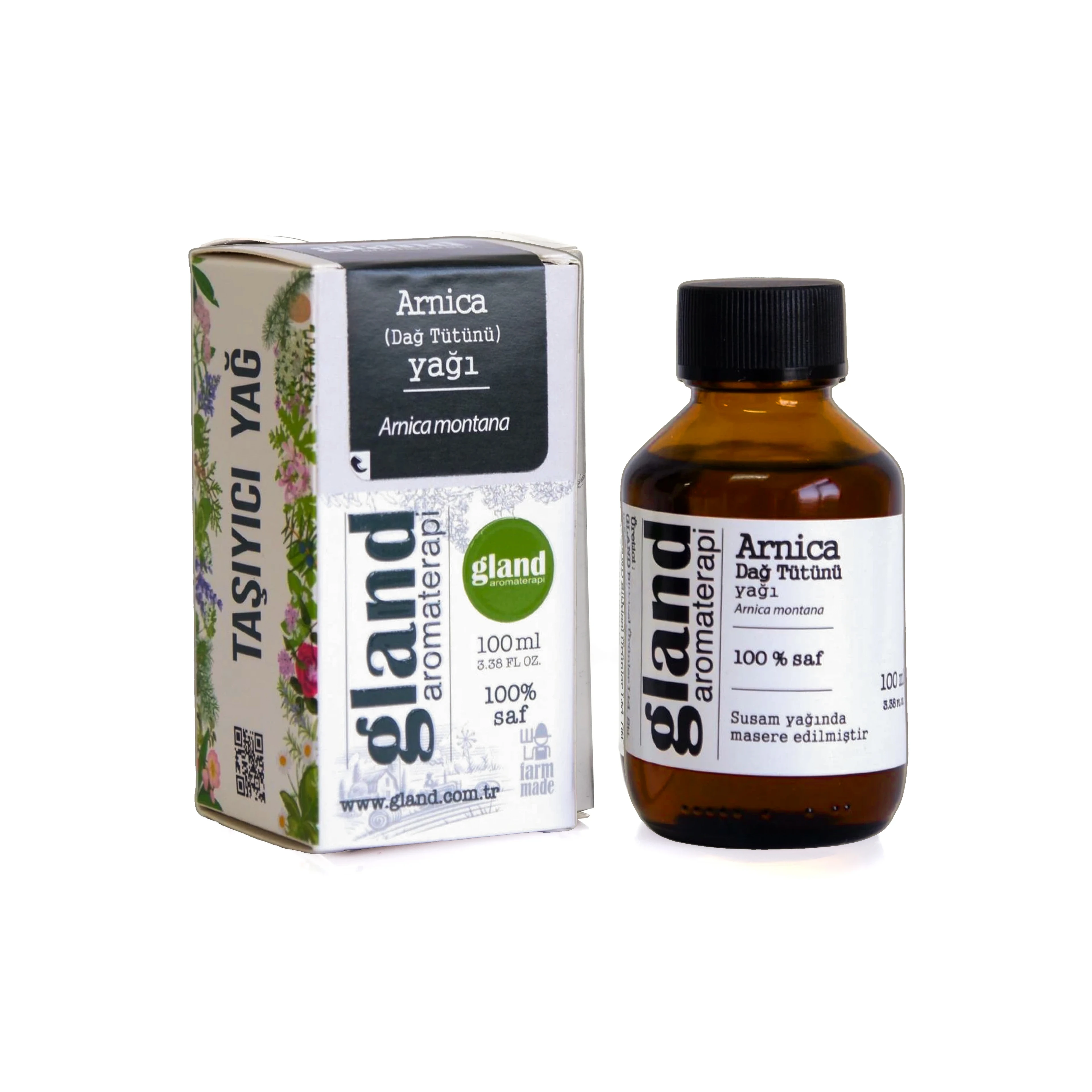 Arnica (Dağ Tütünü) Yağı - Arnica montana