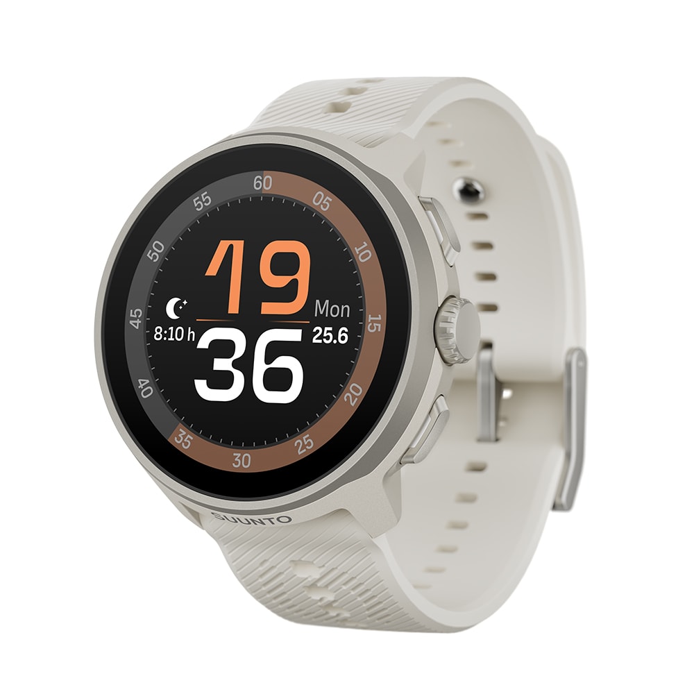 Suunto Run - Frost Gray Silikon Kordon