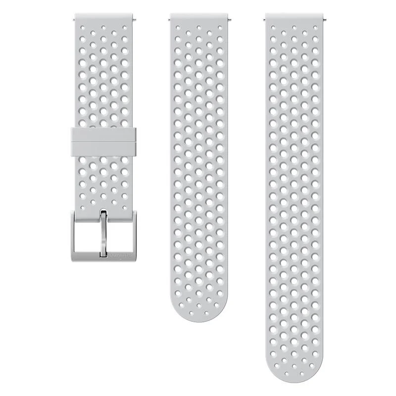 Suunto 20mm Athletic 1 Silikon Kordon - Pebble White