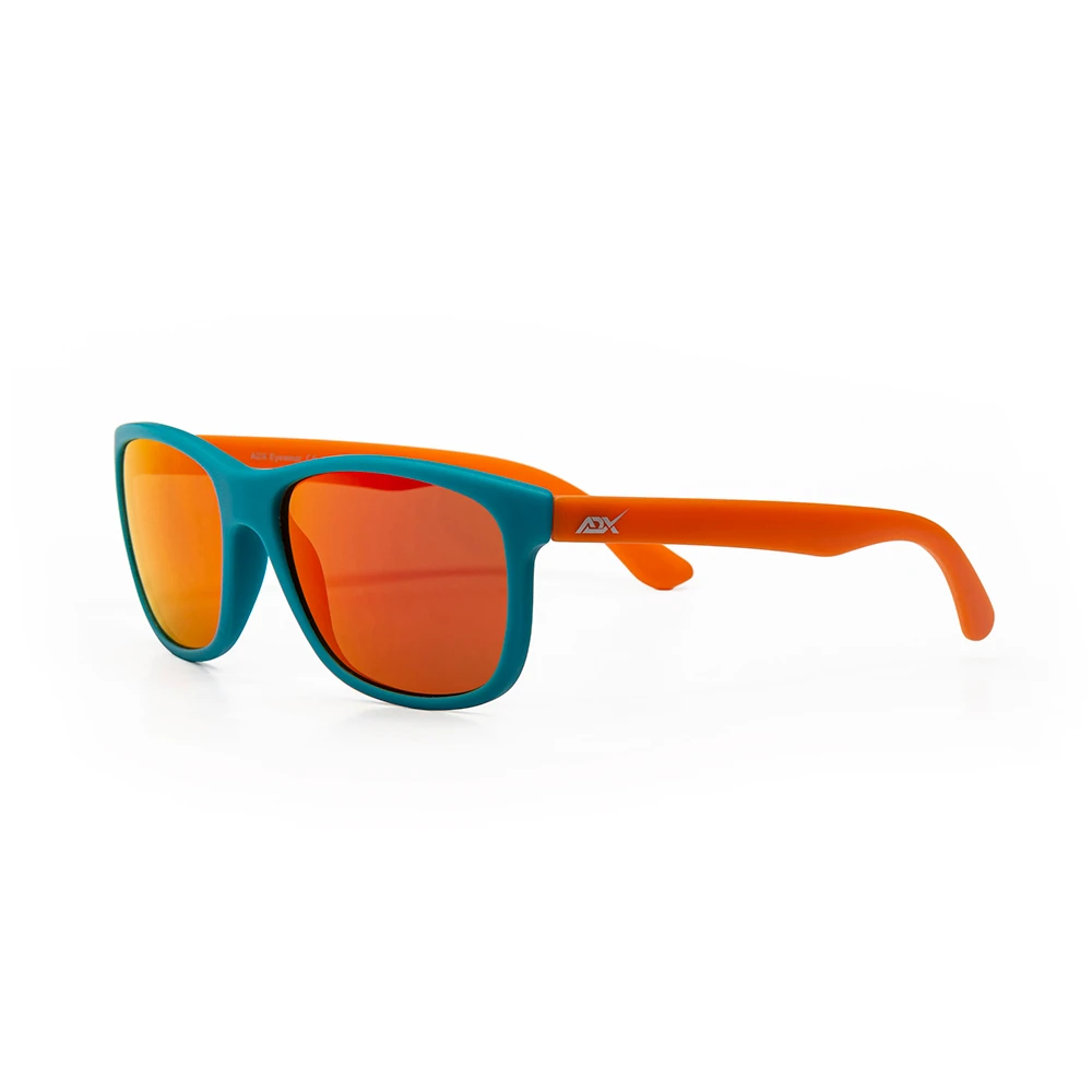 ADX Stride Unisex Güneş Gözlüğü - Turkuaz Turuncu / Kırmızı
