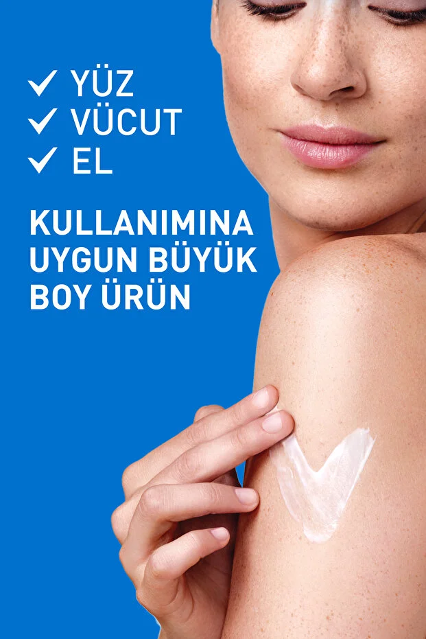 CeraVe Seramid ve Hyalüronik Asit içeren Nemlendirici Yüz ve Vücut Losyonu Kuru ve Çok Kuru Ciltler İçin 236 ml