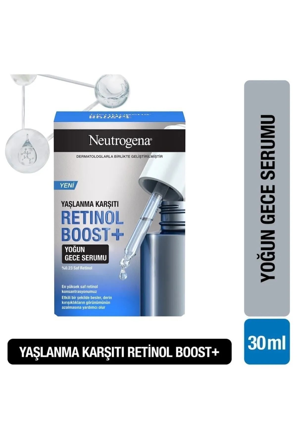 Neutrogena Retinol Boost Kırışıklık Karşıtı Yoğun Gece Serumu