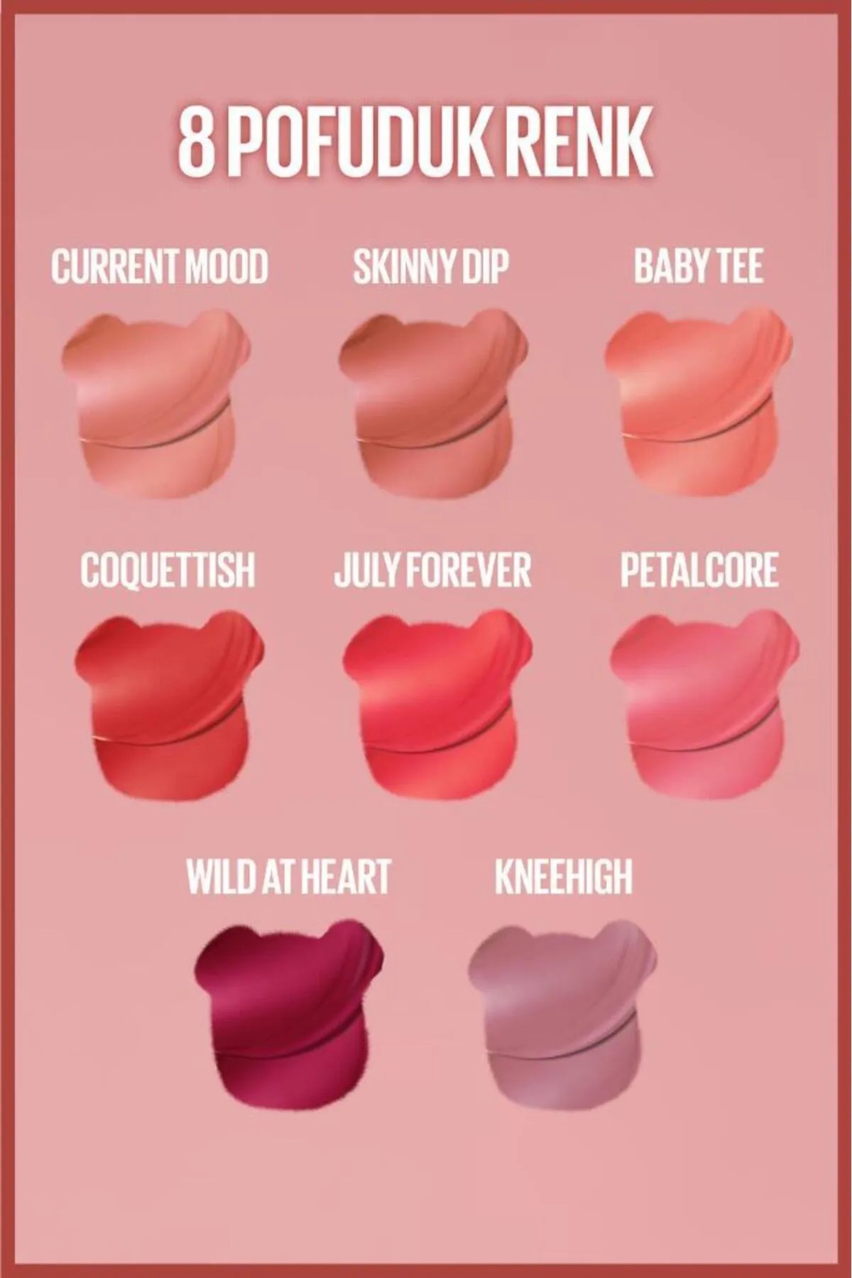 Maybelline Super Stay Teddy Tint Uzun Süre Kalıcı Likit Mat Tint 15 Skinny Dip