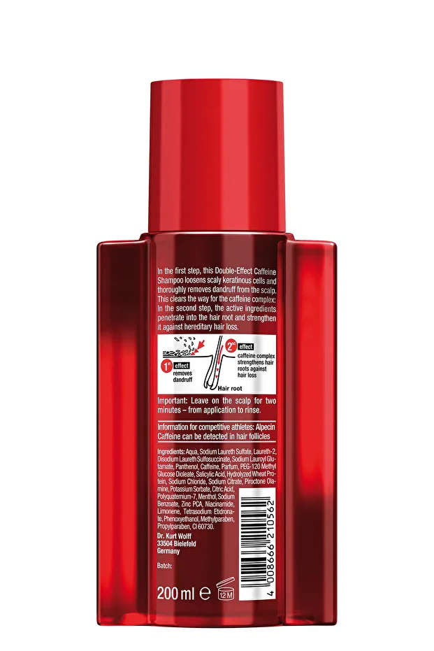 Alpecin Kafein İçeren Dökülme ve Kepek Karşıtı Şampuan 200 ml